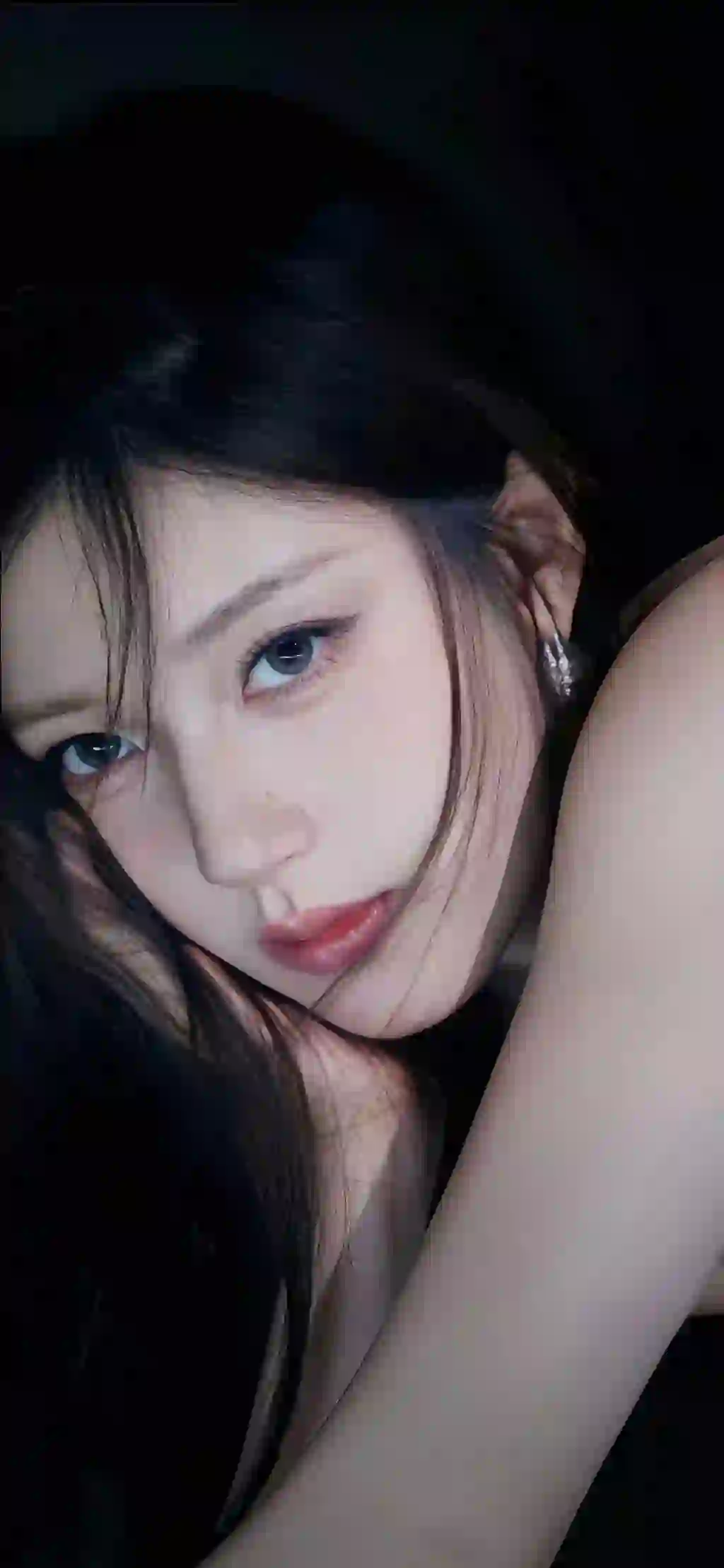 美女 长发美女 黑色长发 
