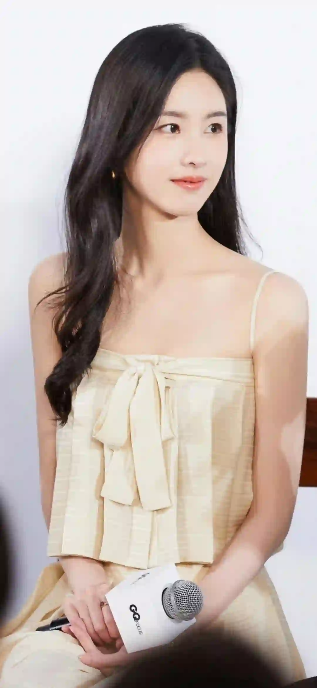美女明星 陈都灵 吊带