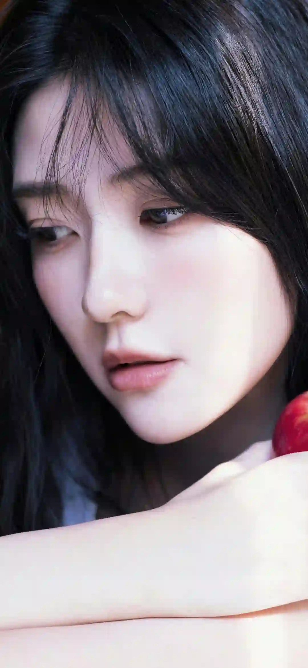 可爱女孩 特写 长发美女