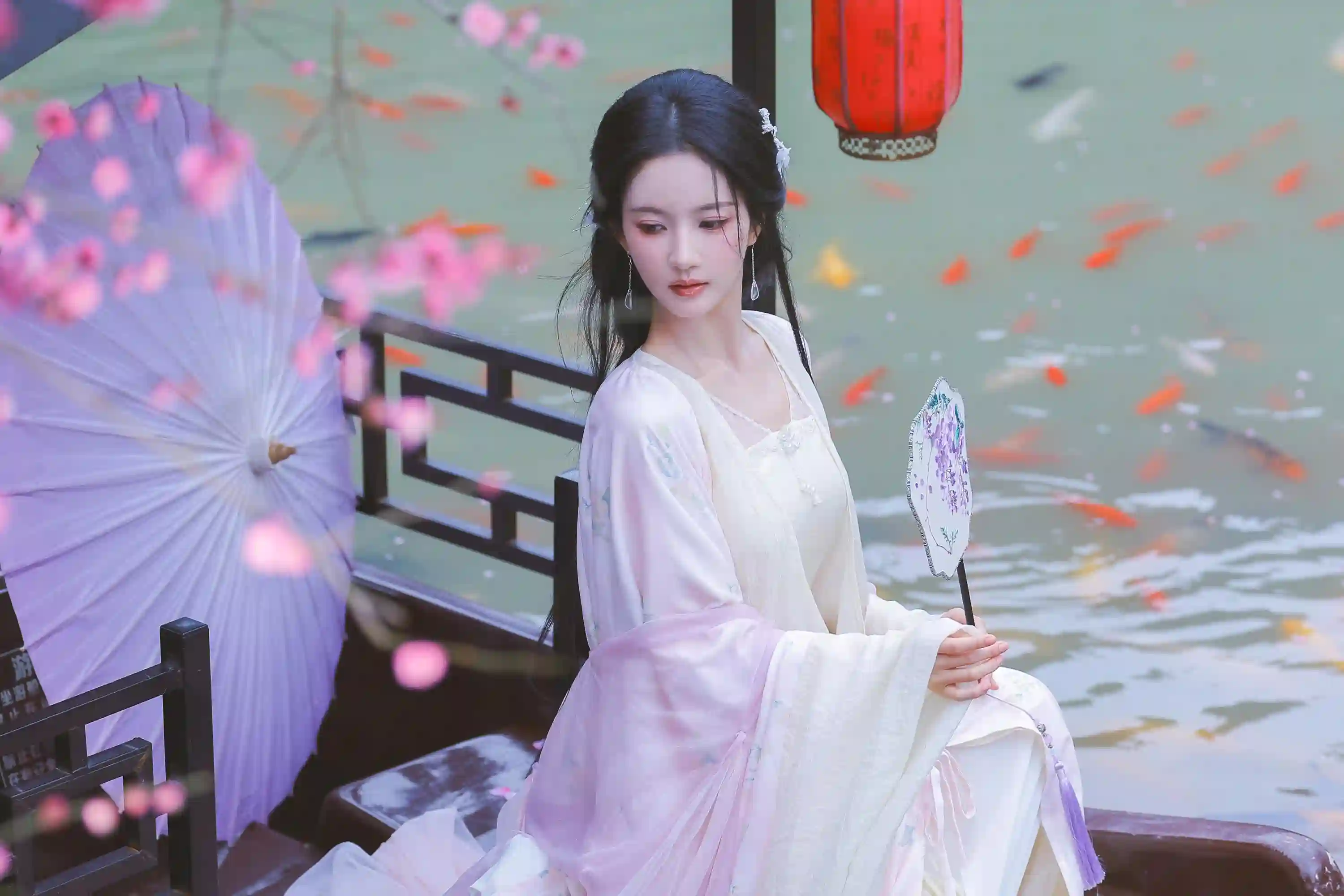 唯美古风美女刘些宁