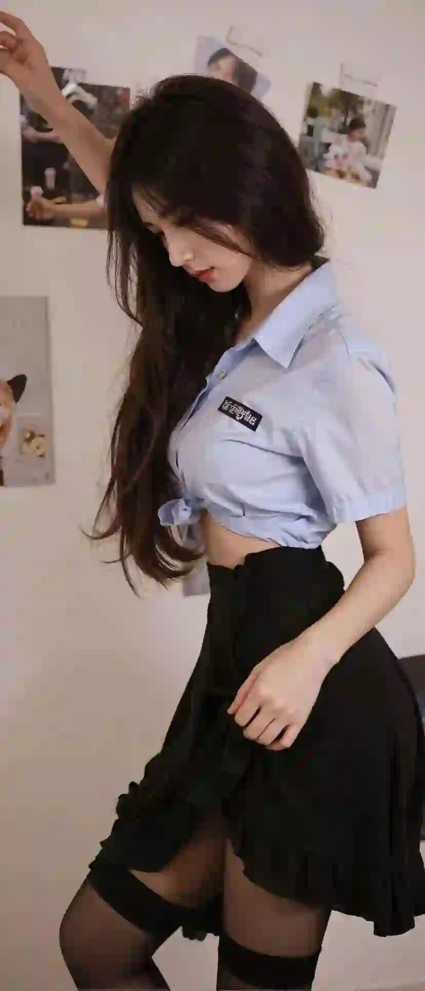 长腿黑丝美女 性感美女