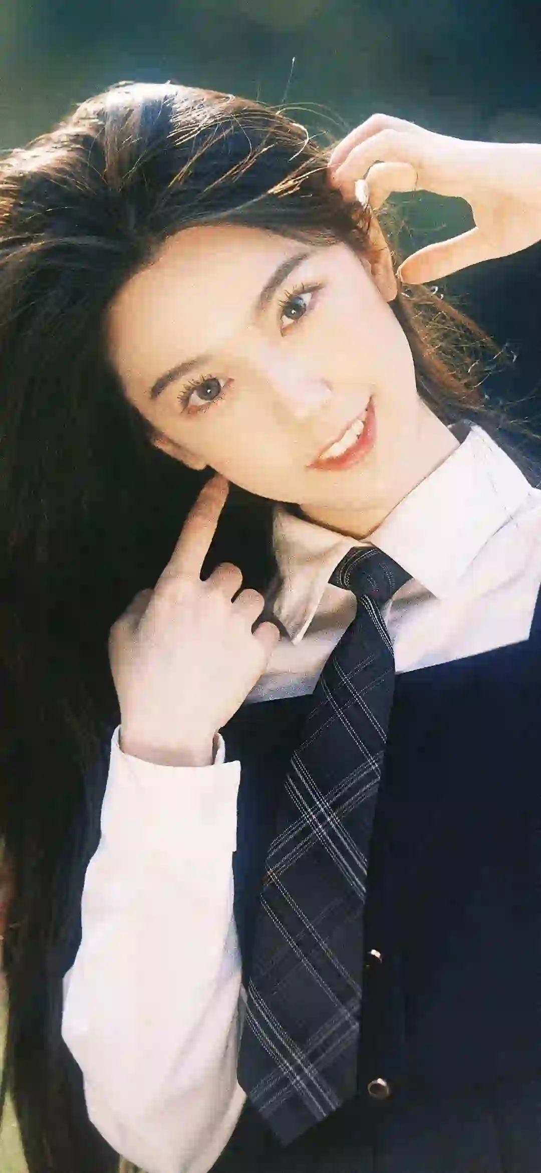 甜美可爱女孩 jk美女