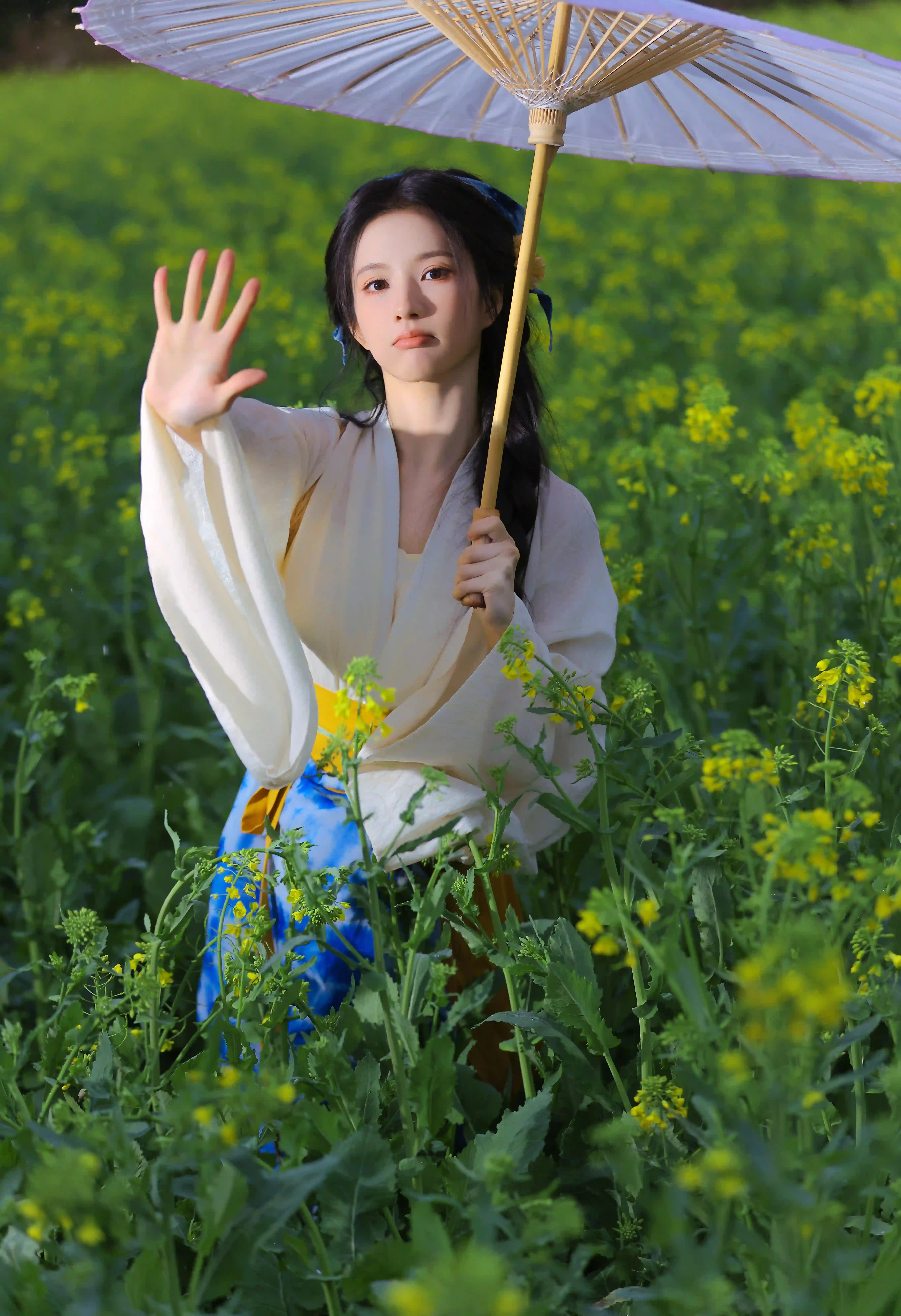 长发古风美女 田园风 刘些宁 可爱美女 汉服古风