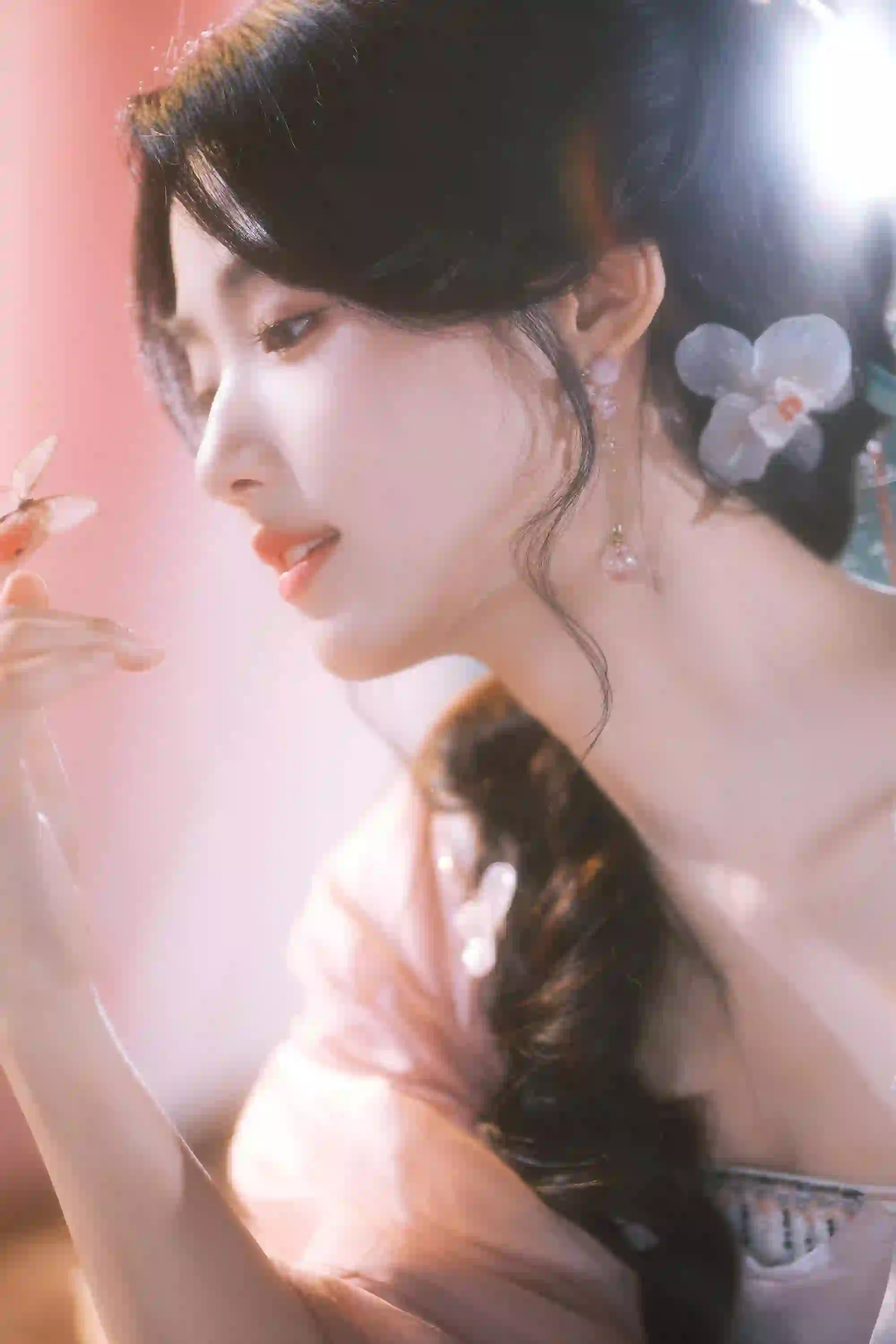 卢昱晓 长发清纯门 古风美女