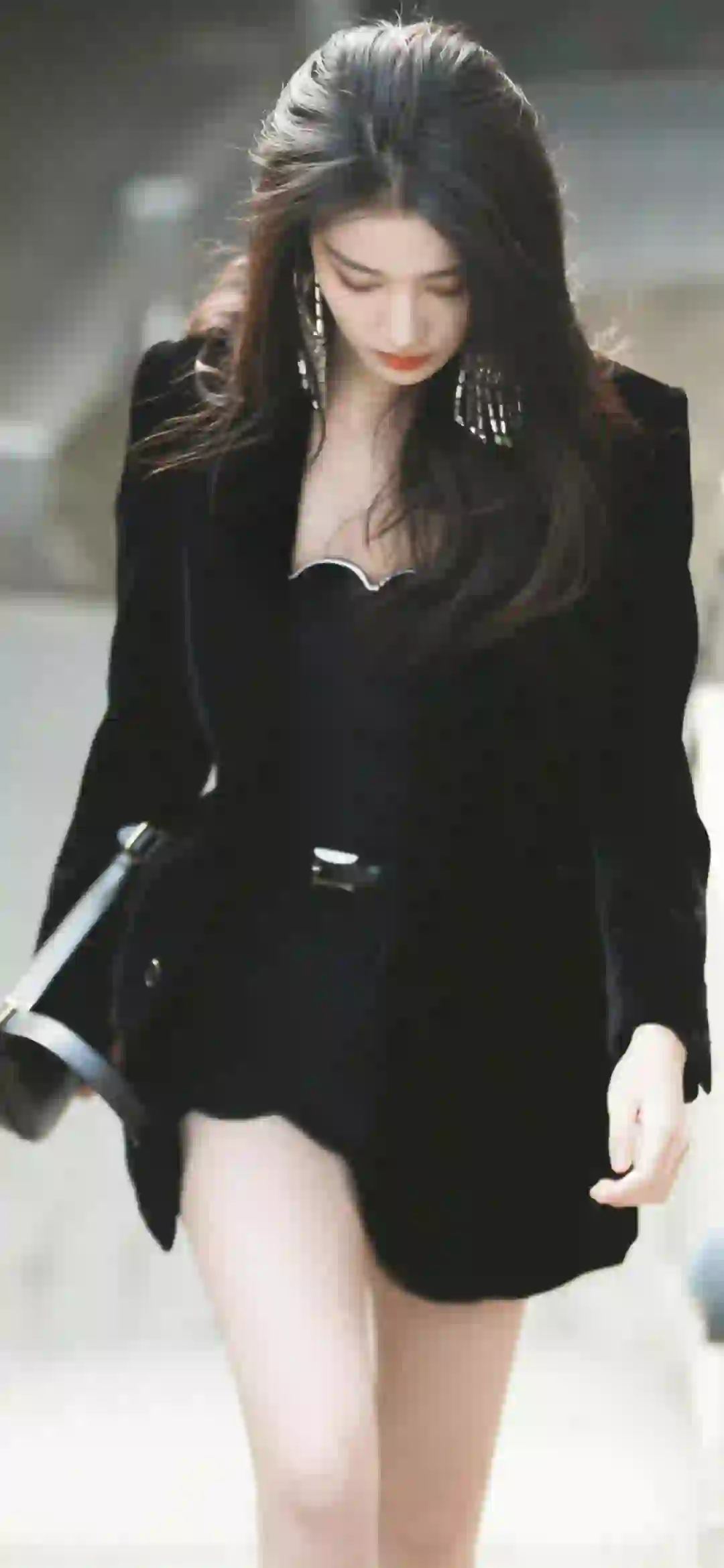 王楚然 长发美女 长腿美女 性感美女