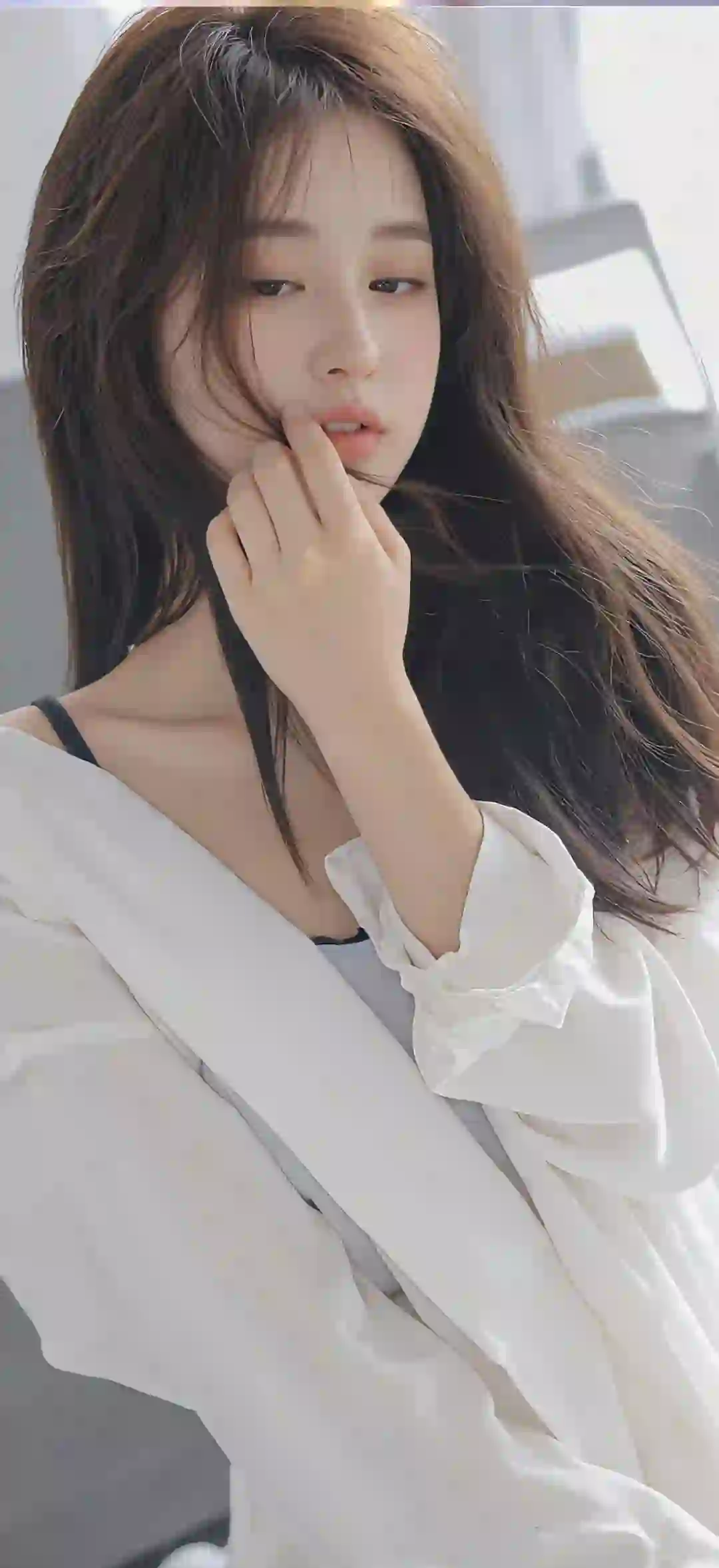 美女 长发美女 吊带美女 清纯 纯欲