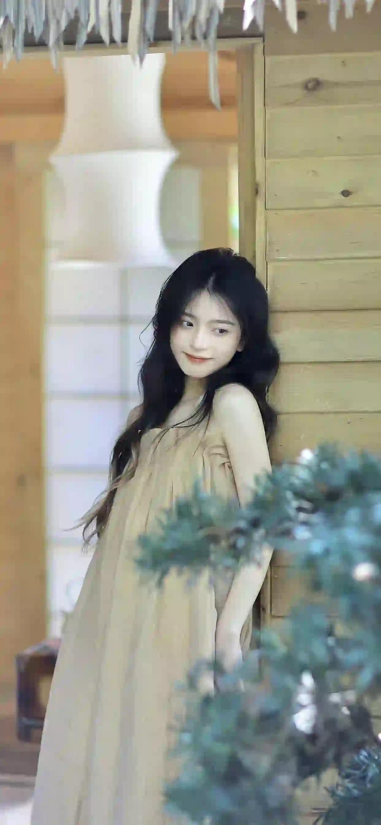 长发女孩 微笑女孩 可爱