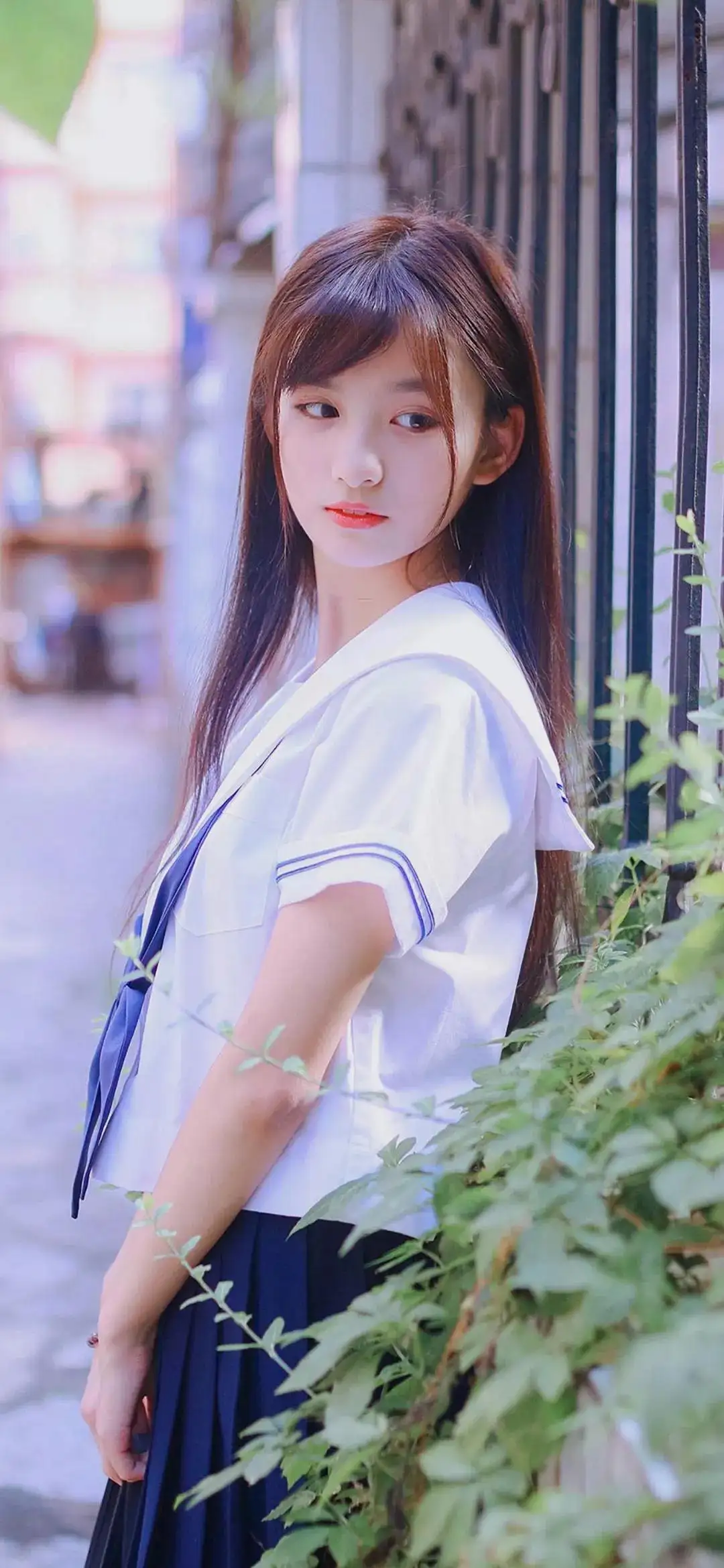 清纯可爱jk美女｜朦胧