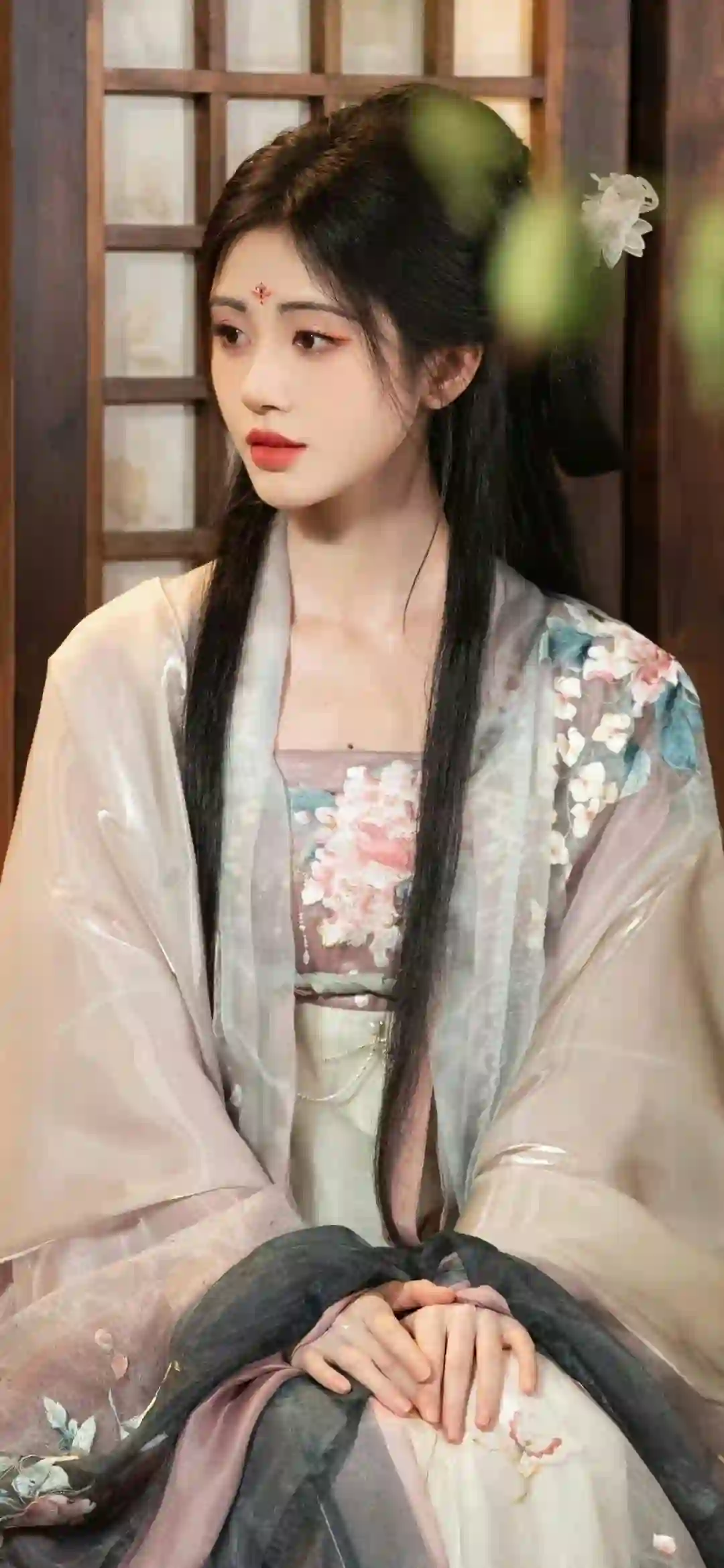 汉服古风美女 鞠婧祎 长发美女