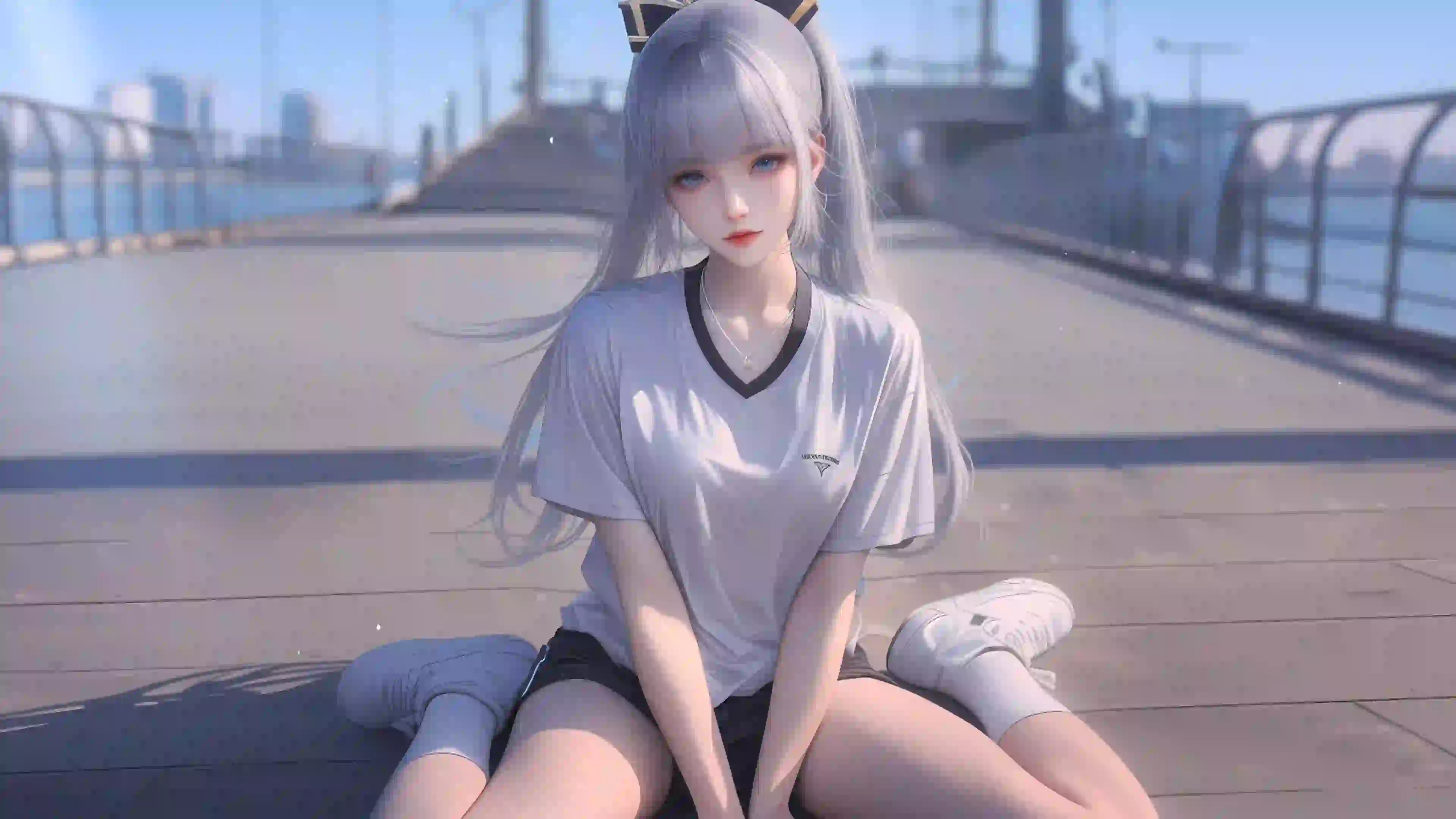 Ai美女 长发美女 ai壁纸 4k壁纸 性感美女 好看的ai美女