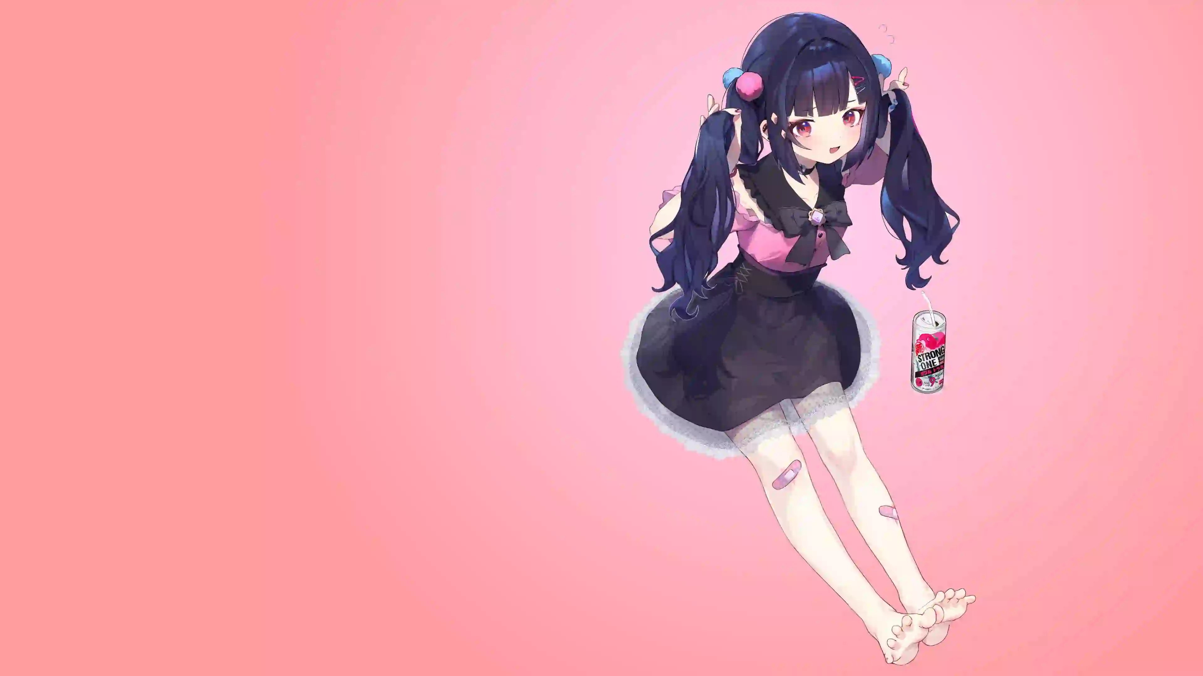 二次元可爱女孩 双马尾女孩