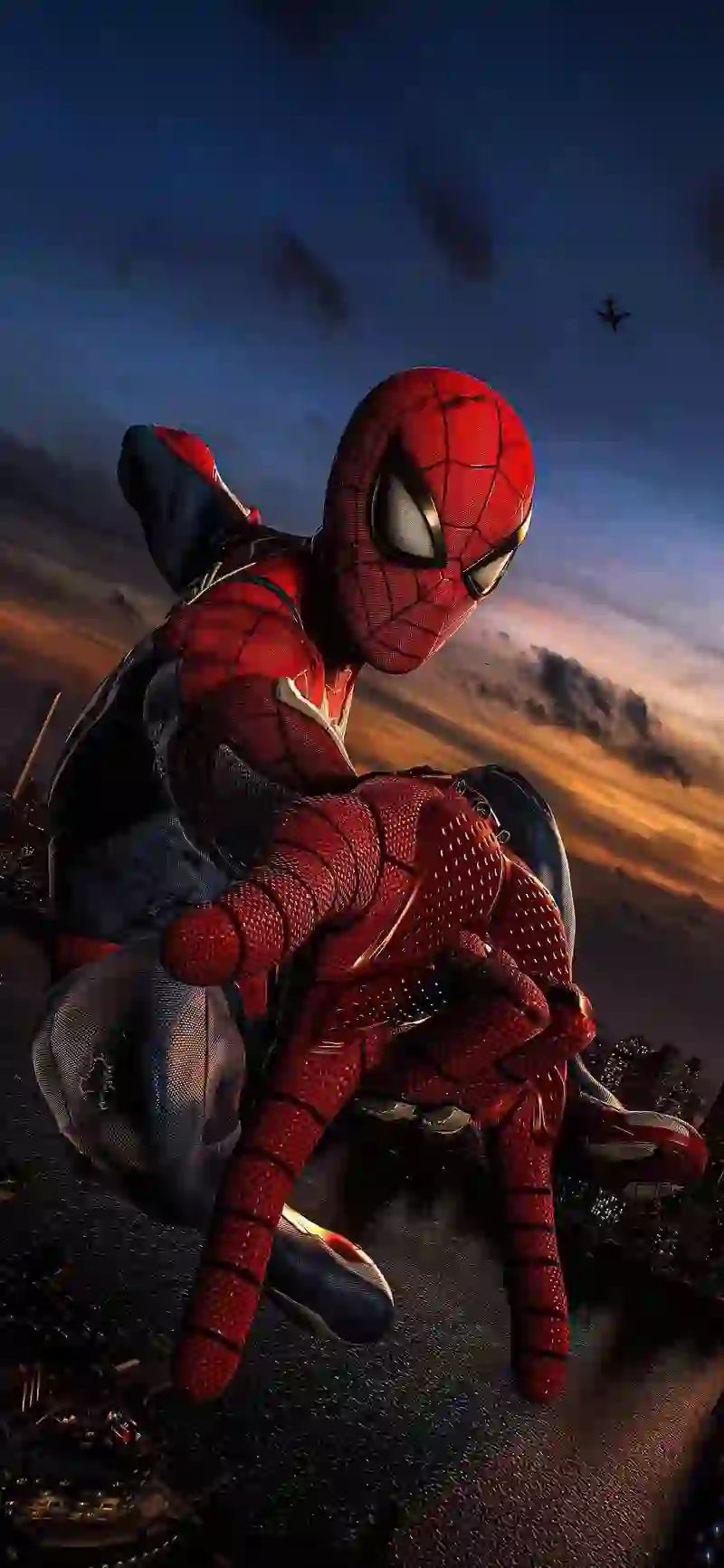 蜘蛛侠 漫威超级英雄 Spider-Man 红色战衣