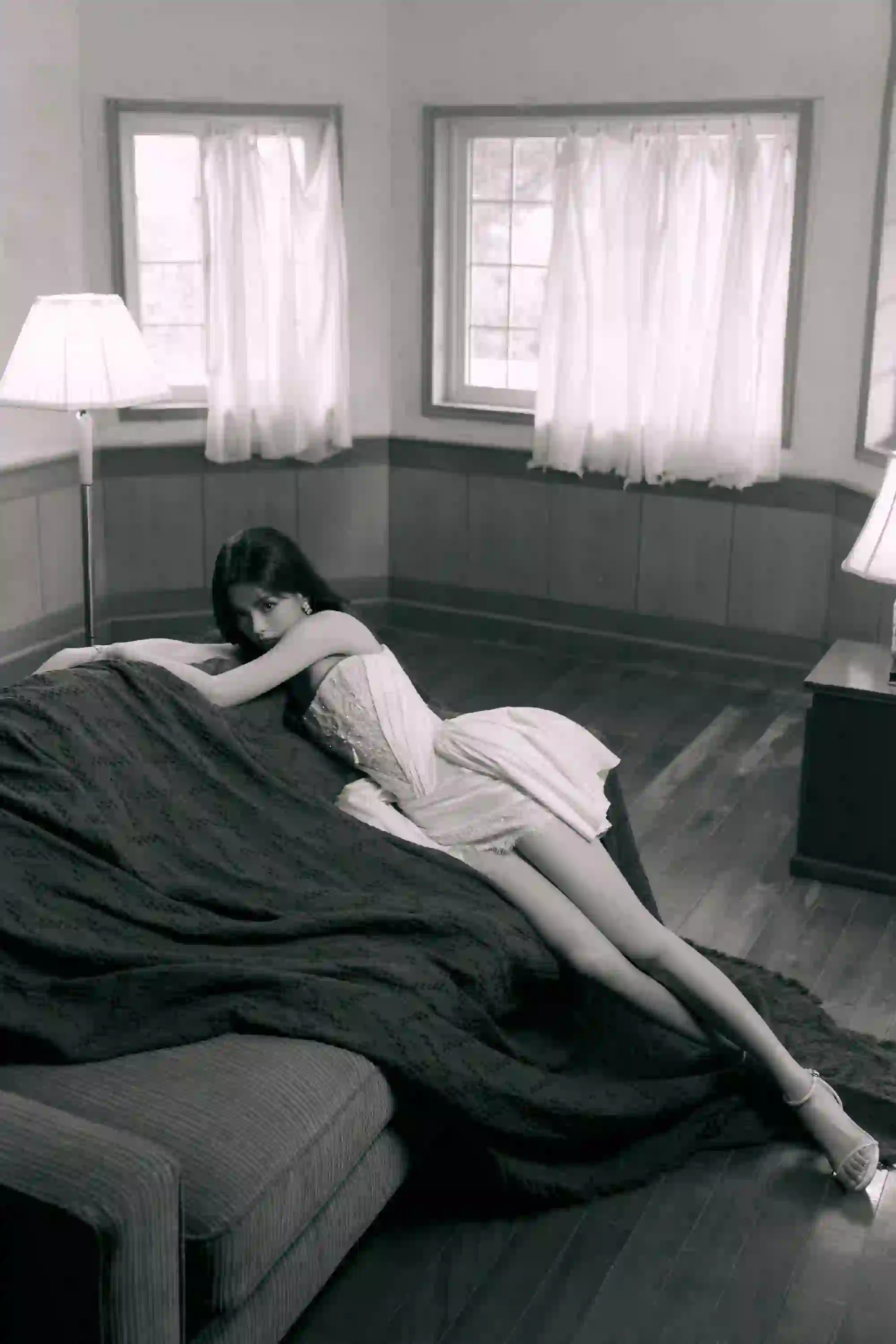 性感短裙美女 杨超越 居家写真