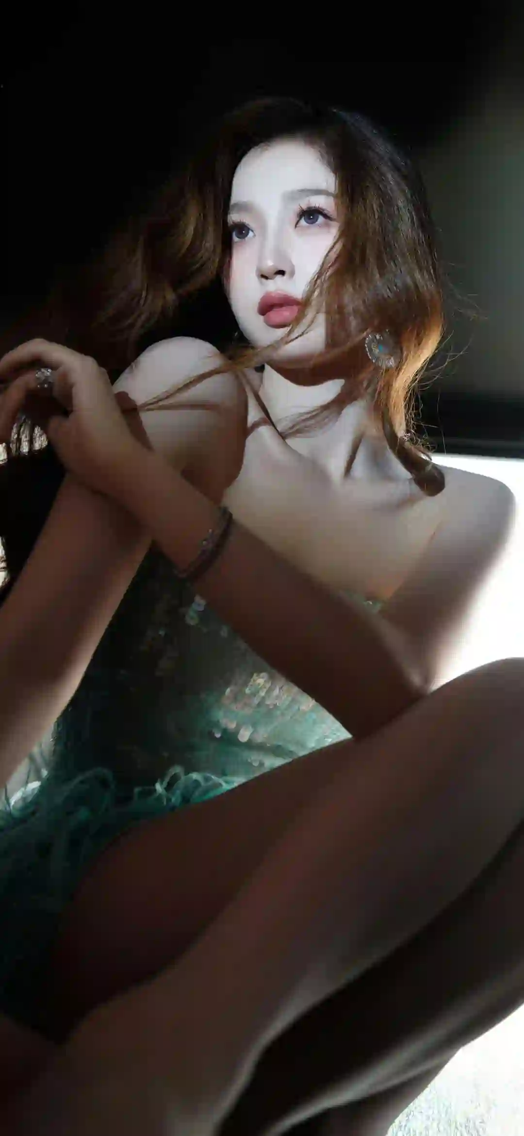 美女明星  虞书欣 长腿美女 性感