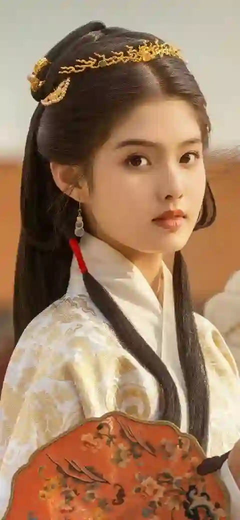 长发美女 清纯 甜美 可爱 艾米 民族服饰 