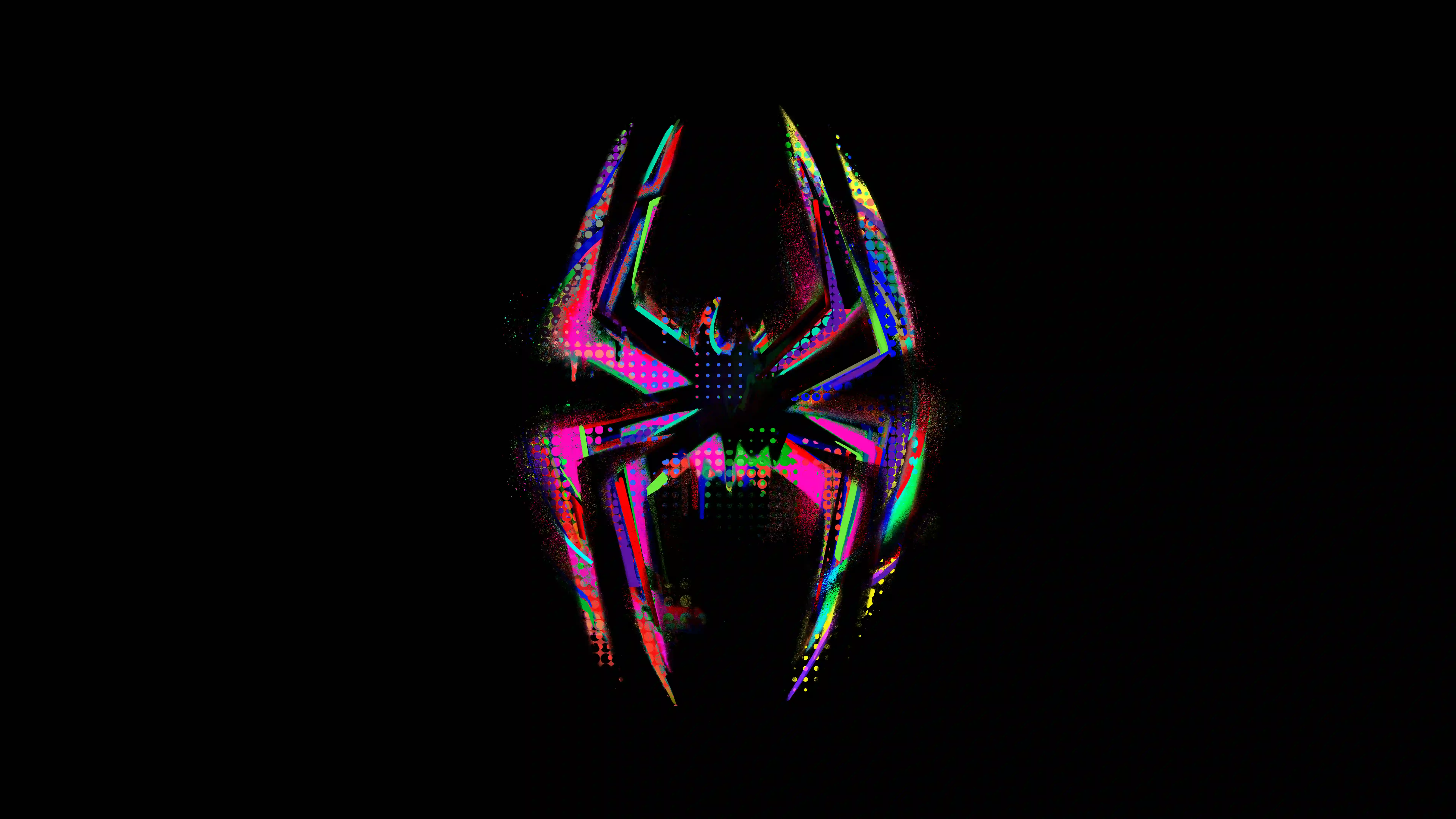 蜘蛛侠 logo 炫彩logo Spider-Man 极简 纯色