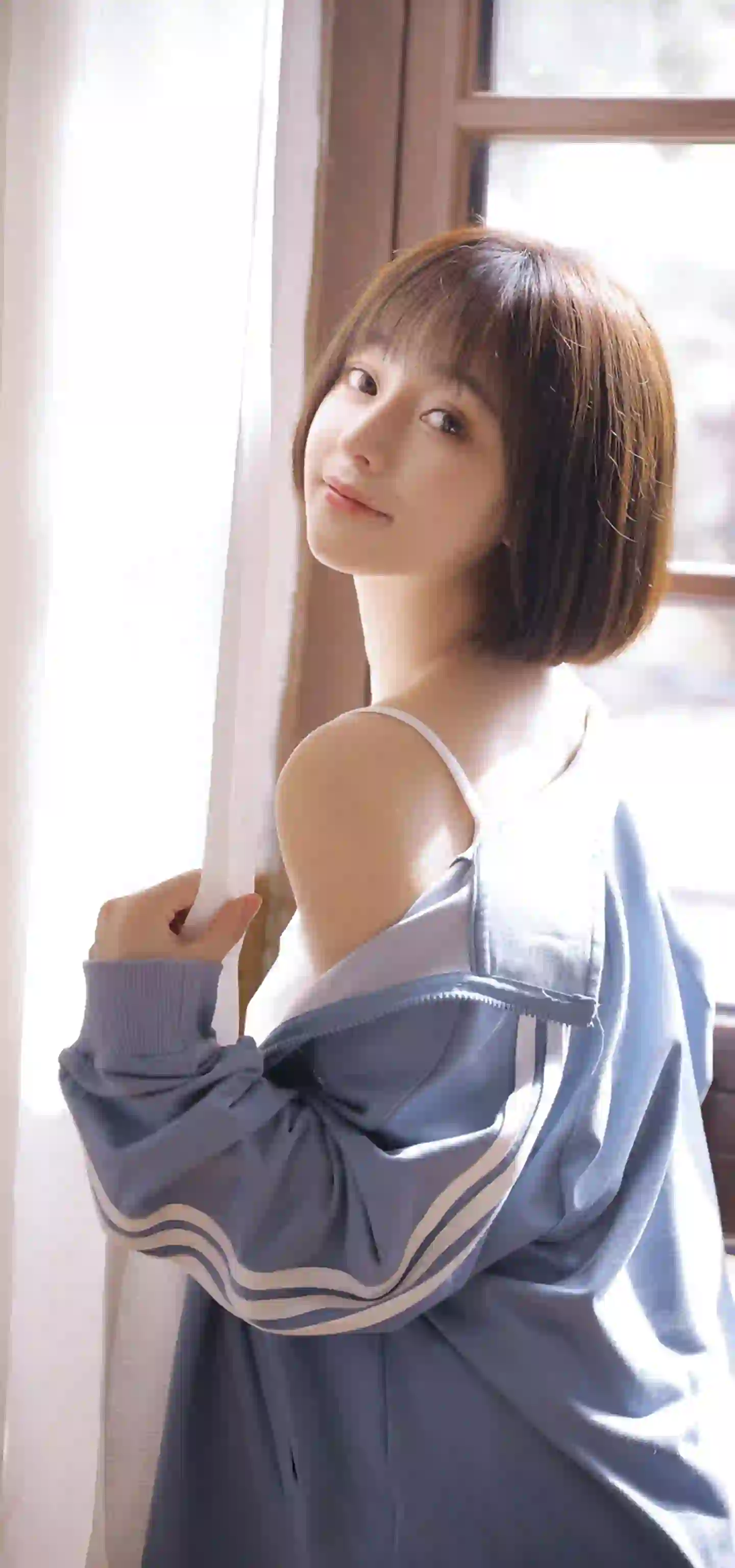 甜美女孩 校园风 短发