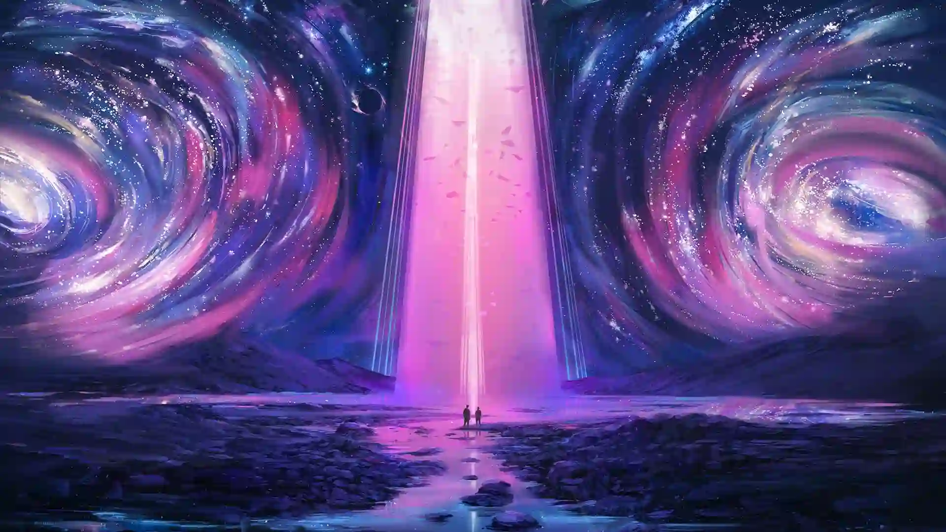 星空 宇宙 人类渺小