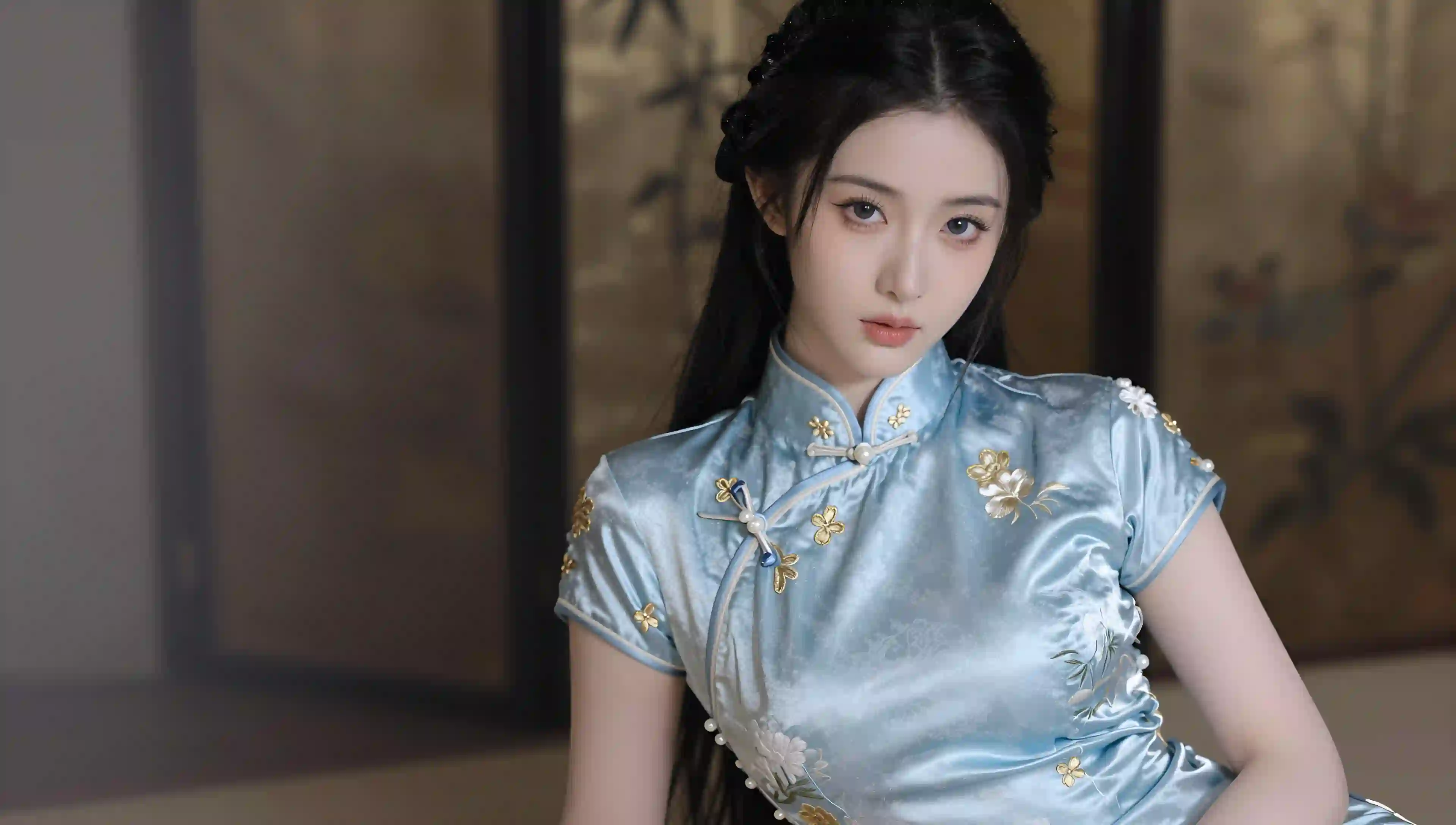 古风 旗袍 女性 优雅 写真