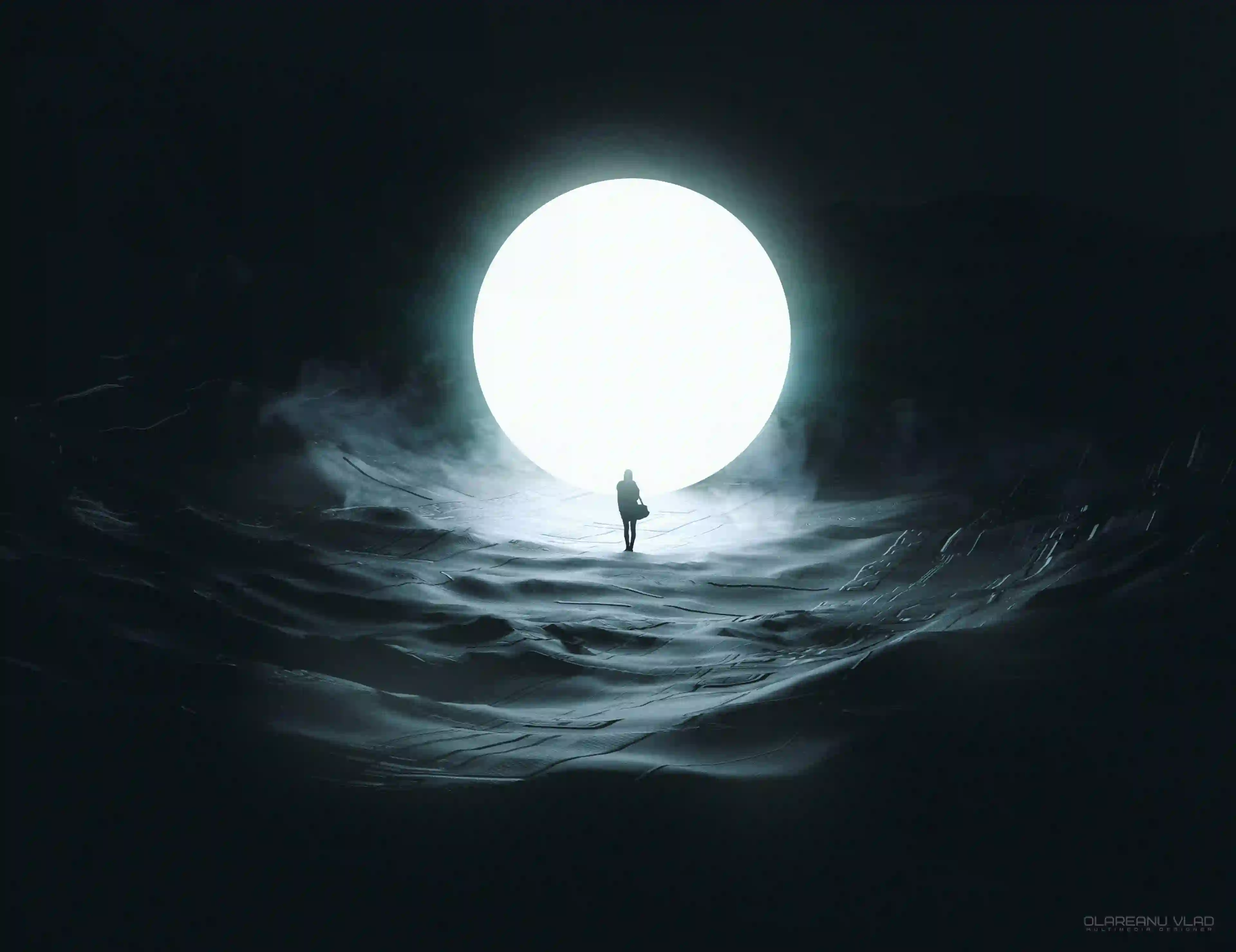 茫茫宇宙 孤独旅人 发光星球 神秘星球