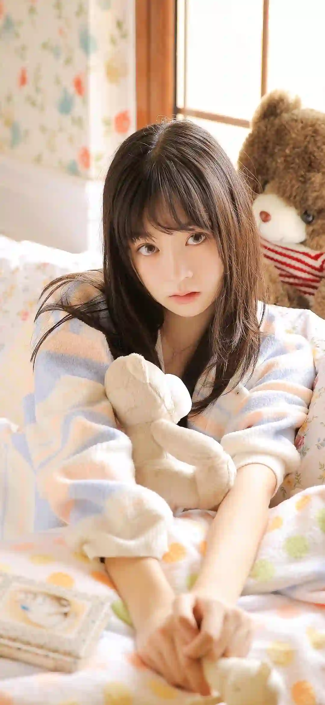 长发清纯美女 居家 清纯 小清新 甜美 女友