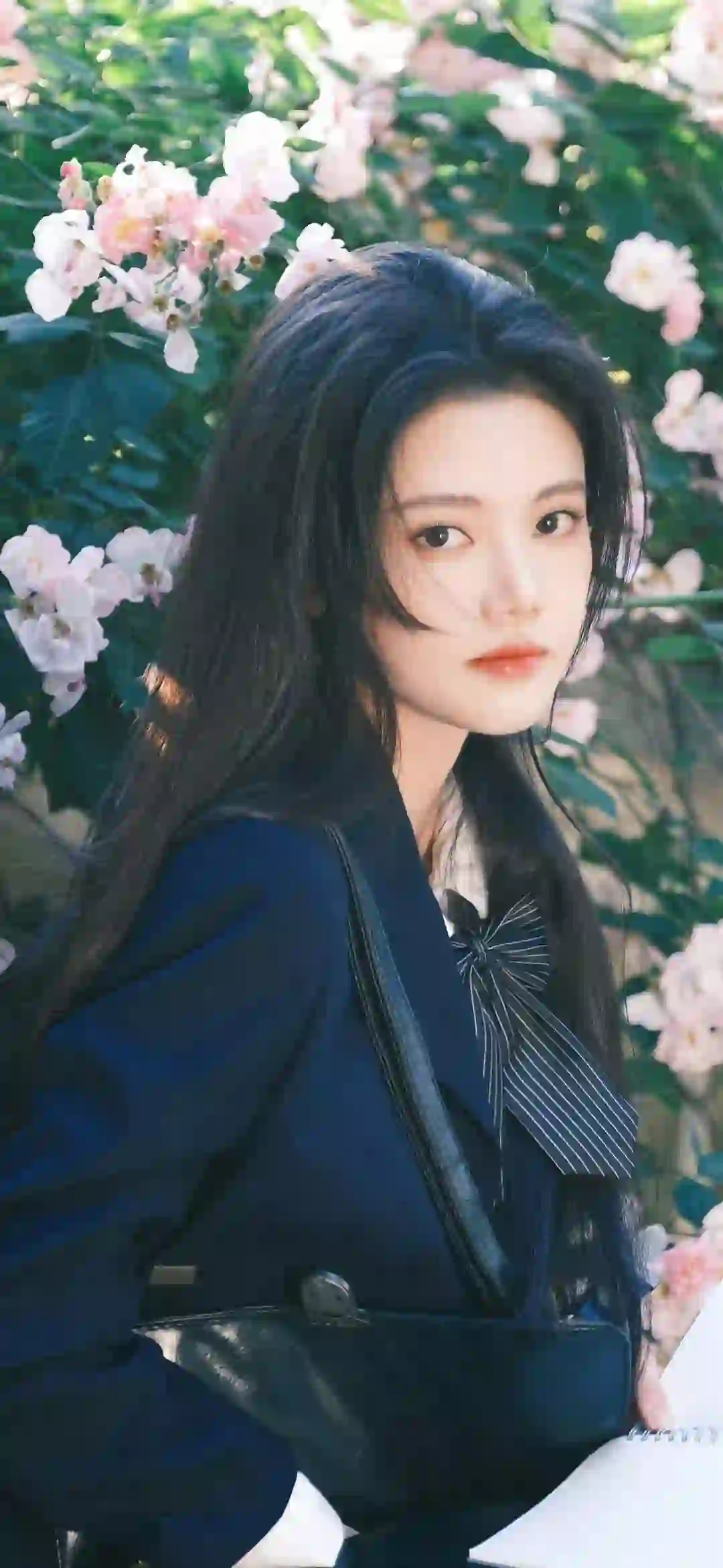长发美女 孙珍妮 甜美微笑女孩 清纯