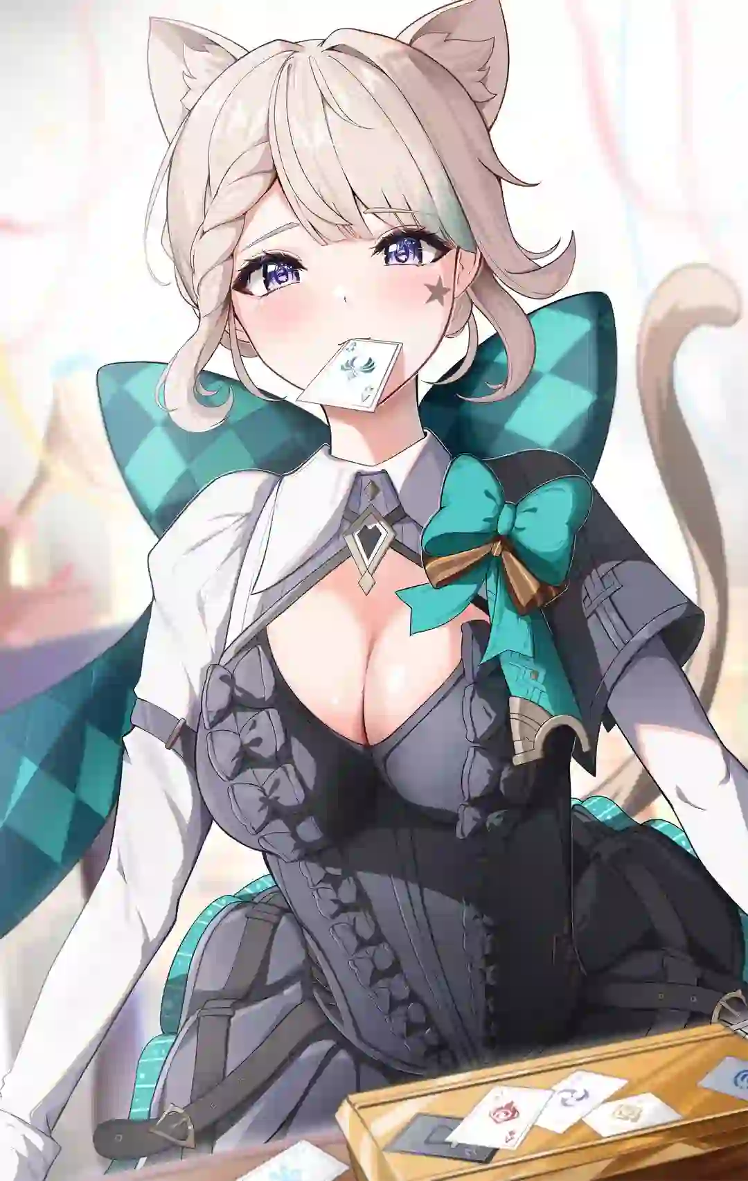 动漫女孩 二次元 猫耳 可爱女孩 