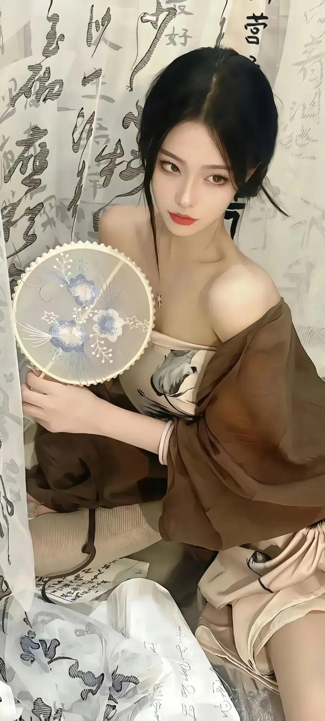 长发古风美女