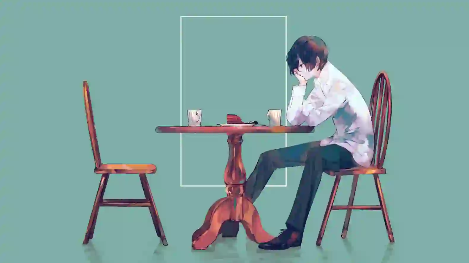 创意壁纸 二次元 动漫壁纸 孤独