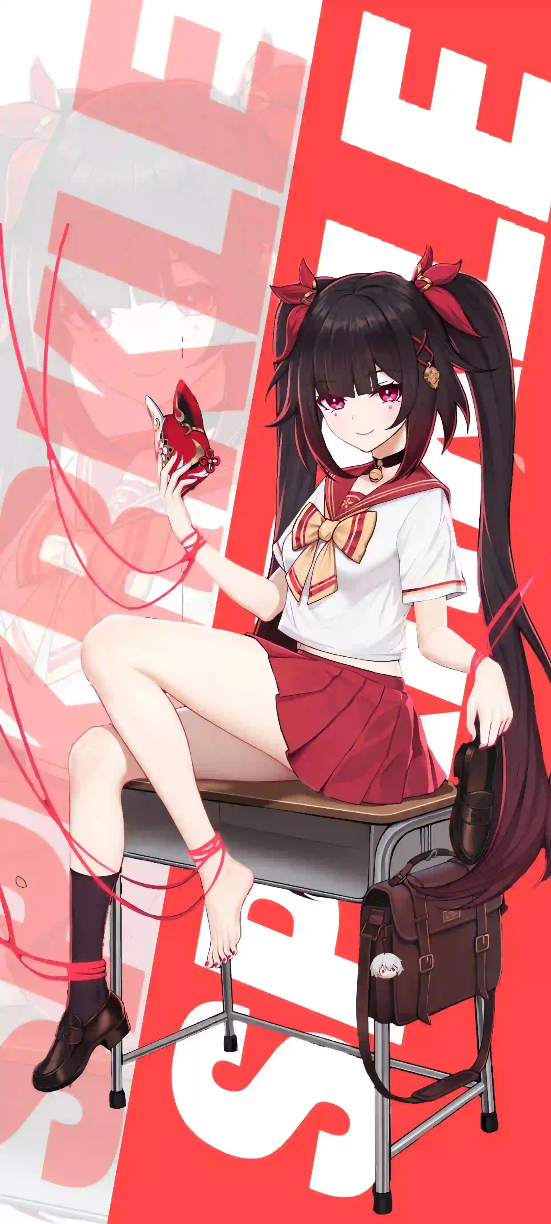 动漫女孩 二次元女孩 长发女孩 