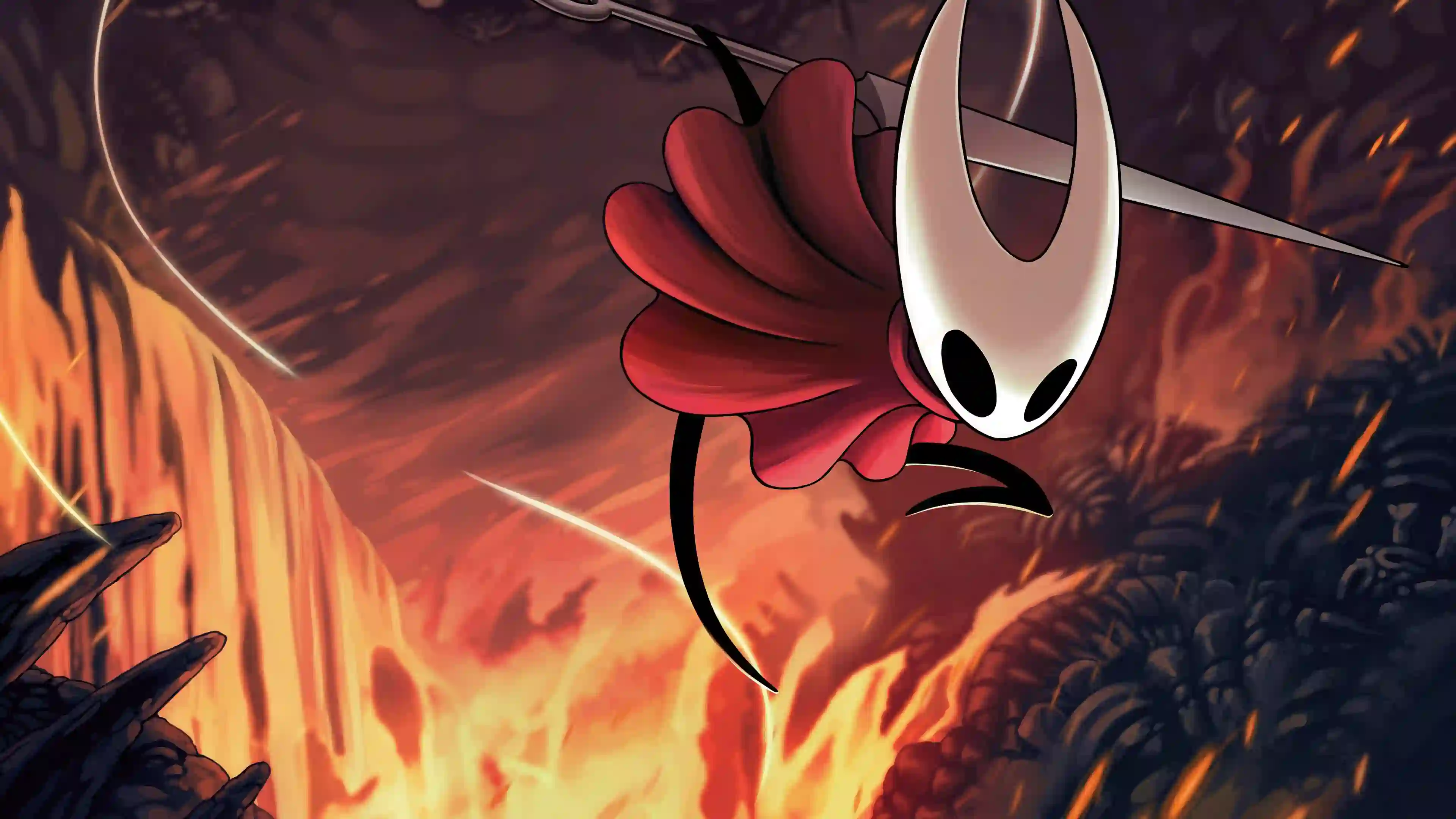 hollow-knight 游戏角色 二次元 火光 