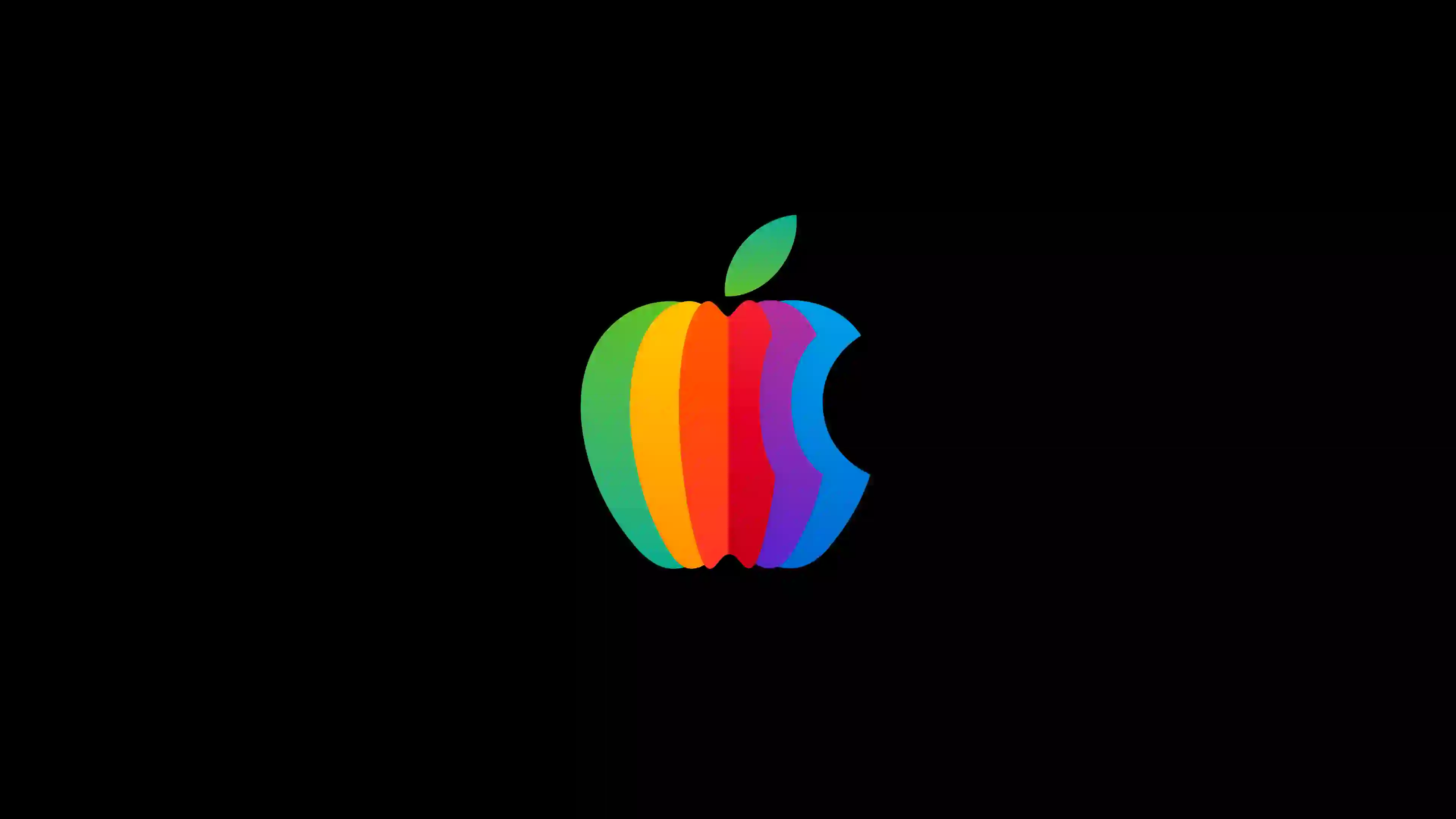 apple 苹果LOGO 极简壁纸 创意壁纸 1