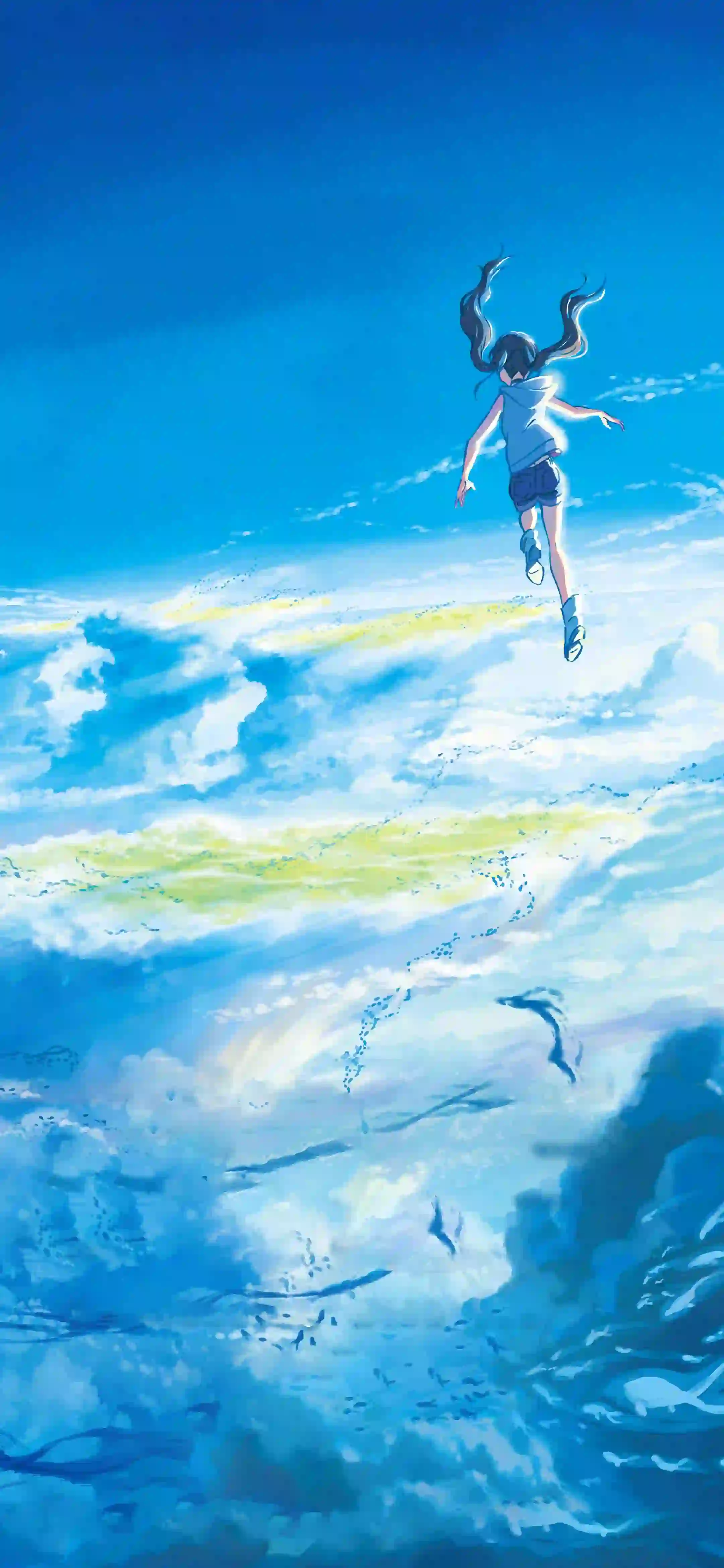 动漫 二次元 天空 