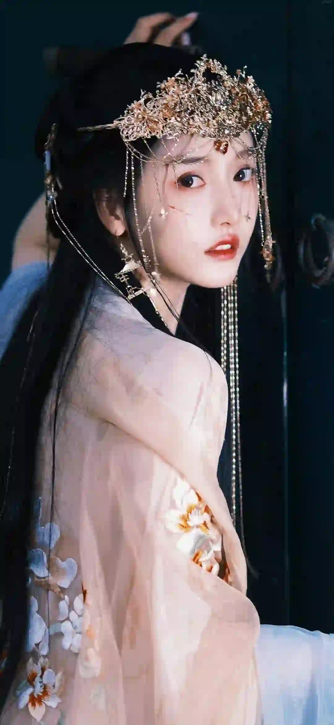长发古风美女 古风 汉服 美女 汉服 姜贞羽 古装