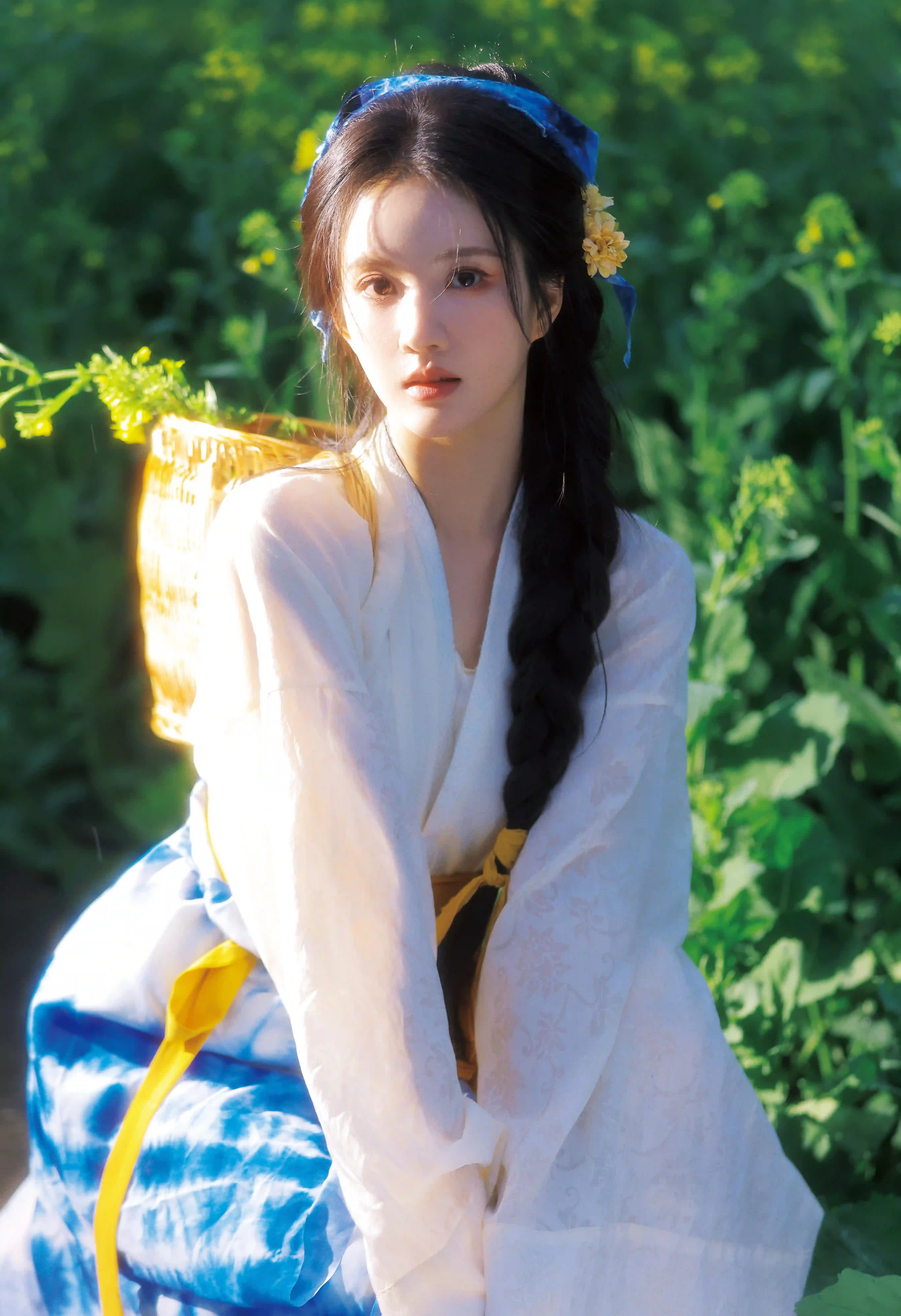 长发古风美女 田园风 刘些宁 可爱美女