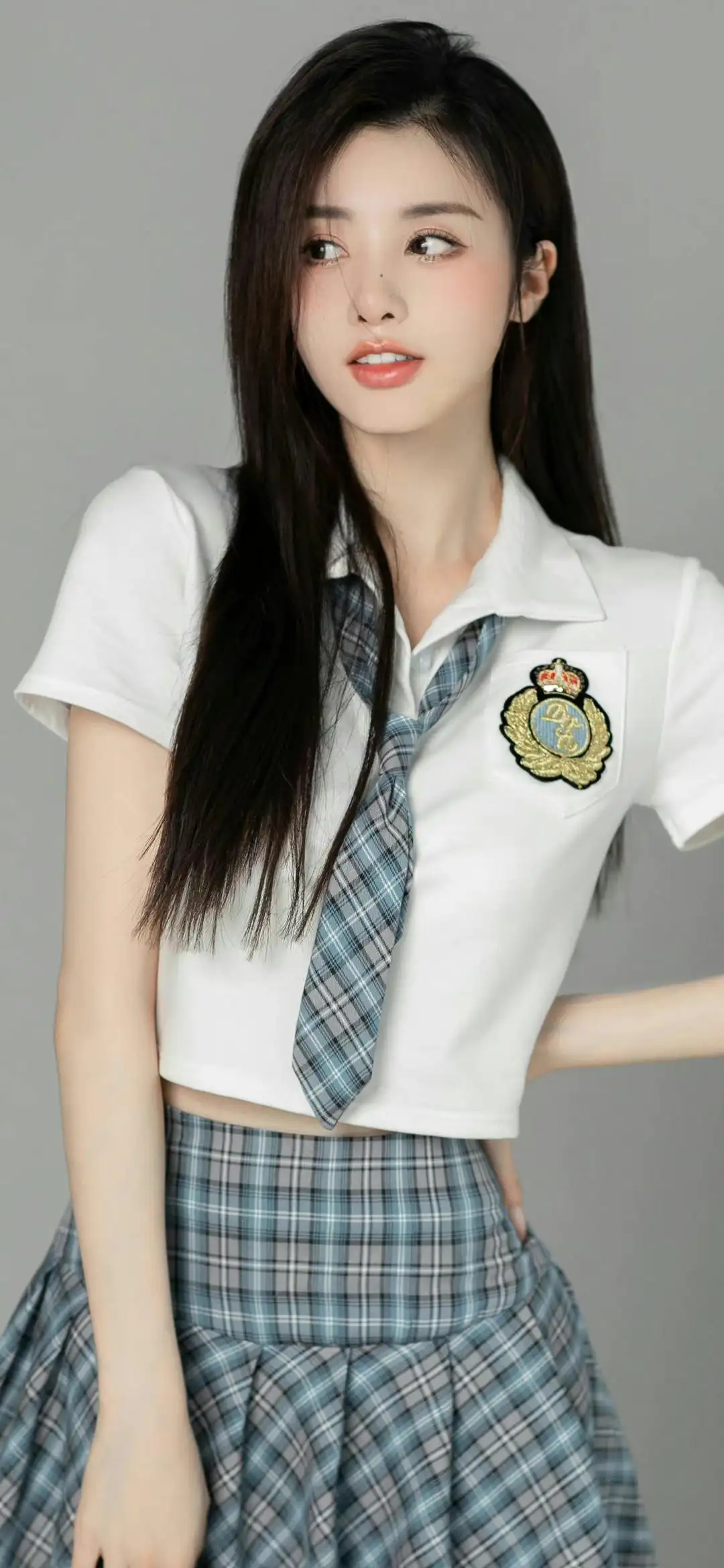 长发可爱jk美女