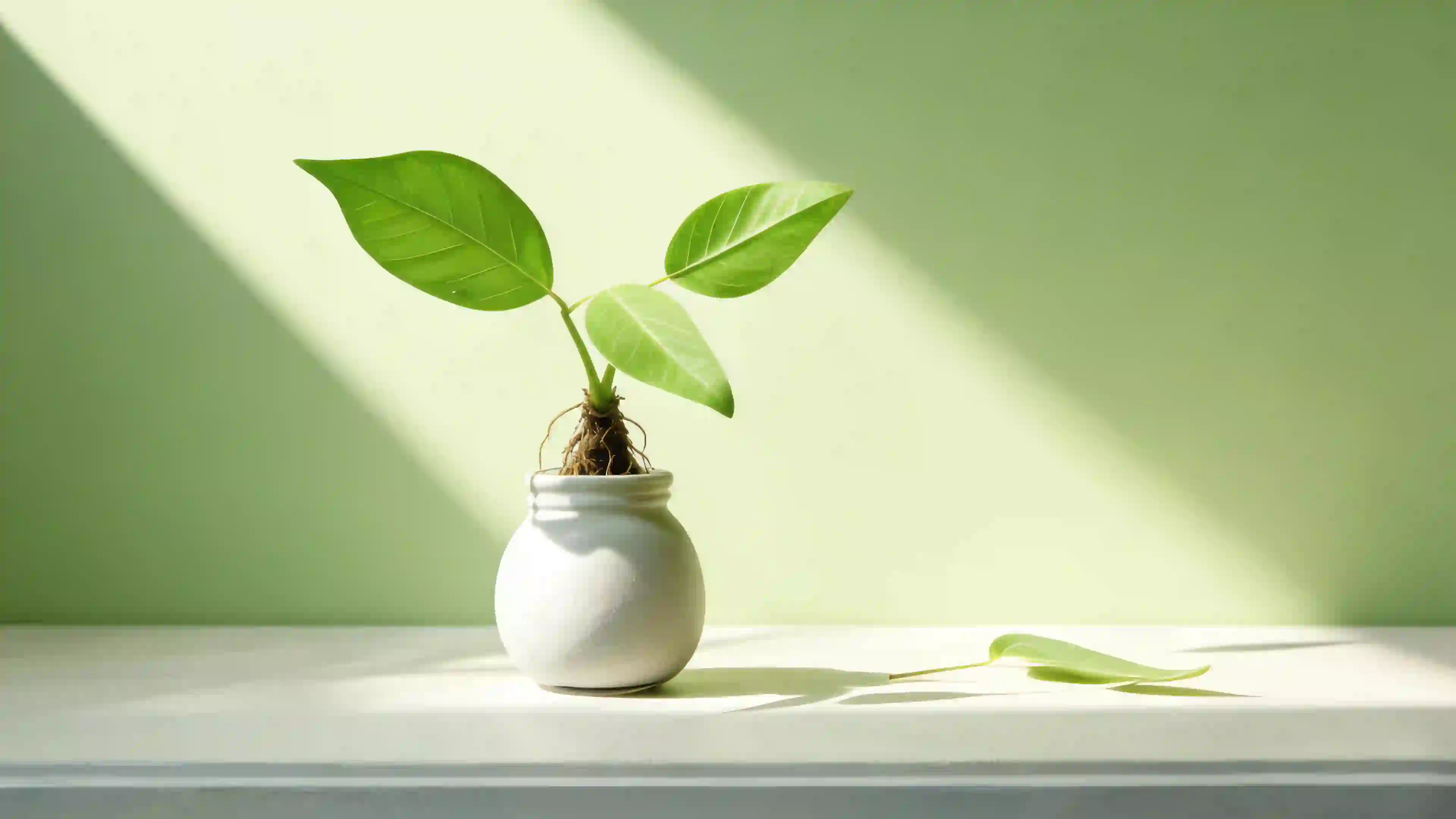 绿色植物 光影 清新 光影 绿植 树叶