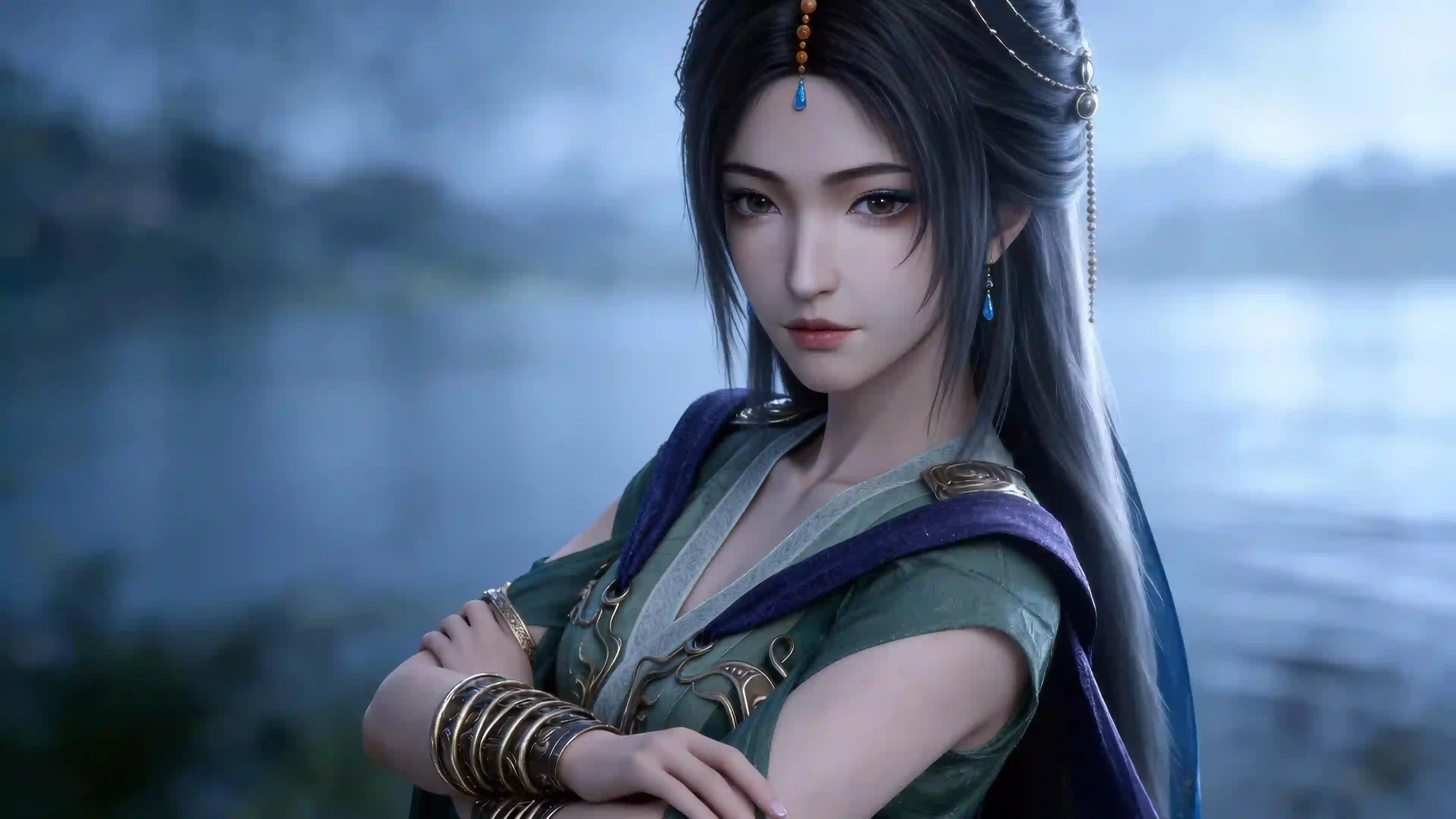 柳玉 凡人修仙传 美女 长发 古风