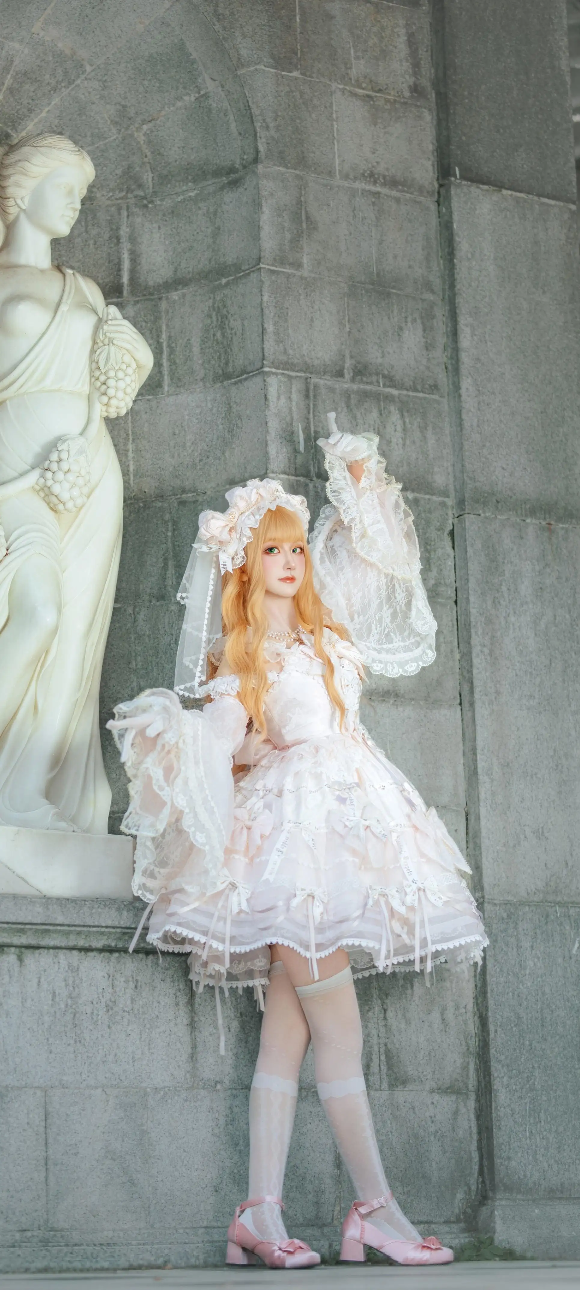 白裙coser | 白色丝袜