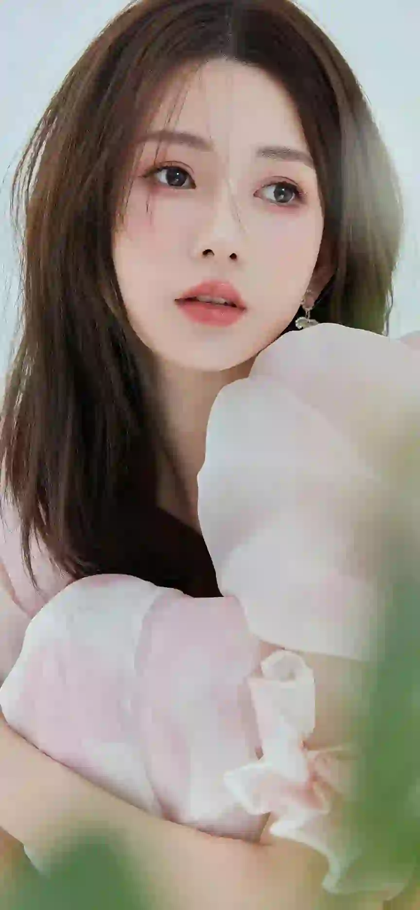 小清新 唯美 长发美女 纯欲风