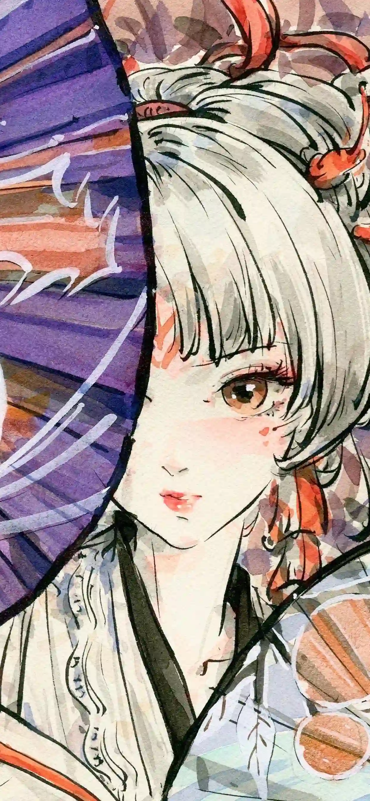 动漫女孩 二次元女孩 不知火 阴阳师