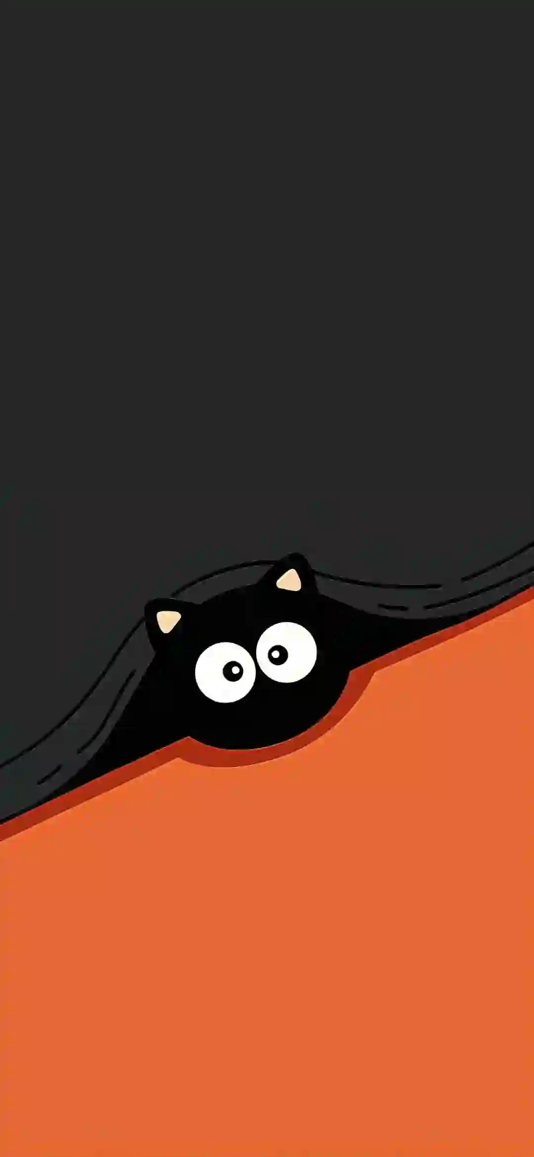 小黑煤球 创意壁纸