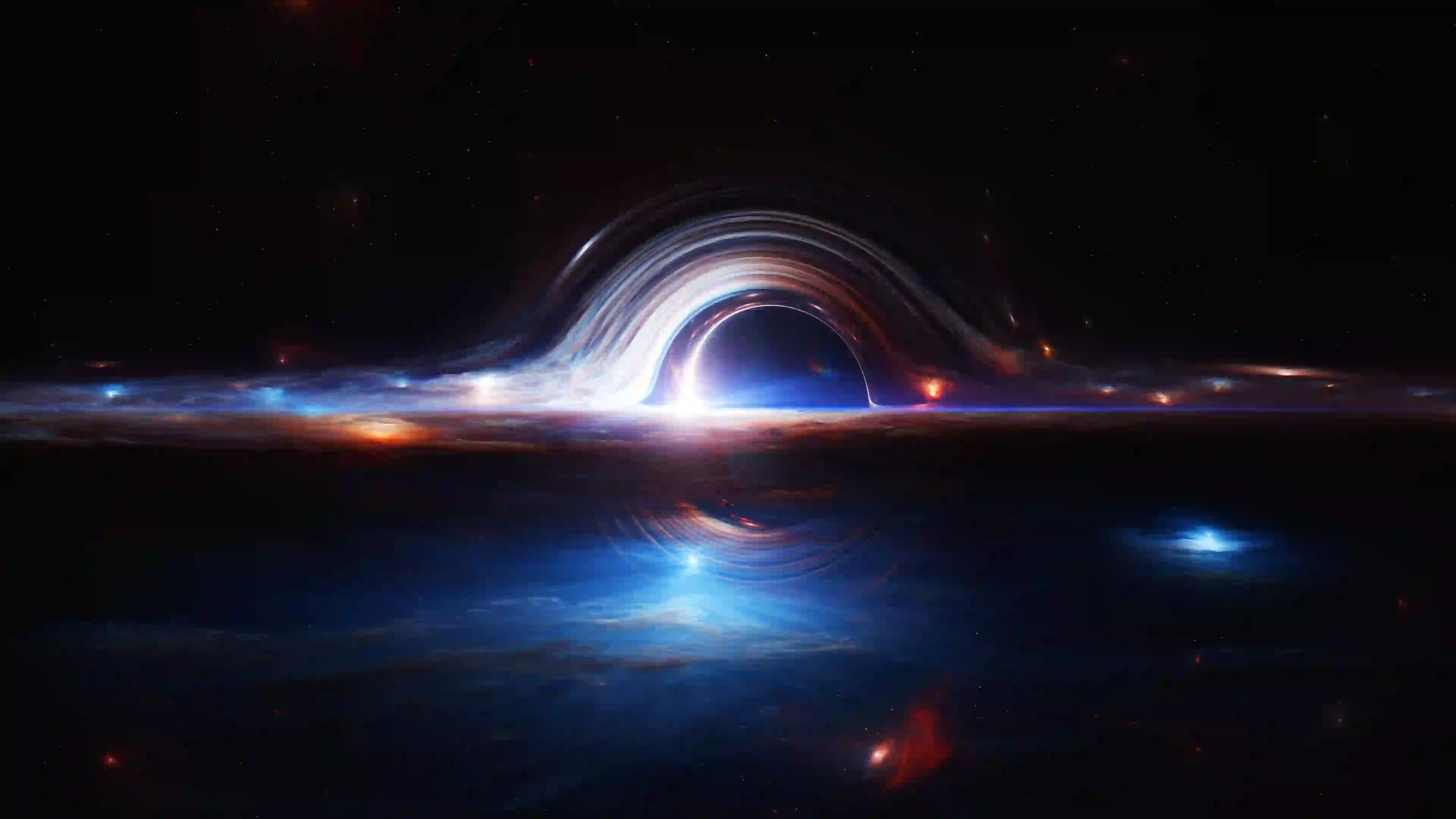 宇宙 星空 黑洞 震撼场景