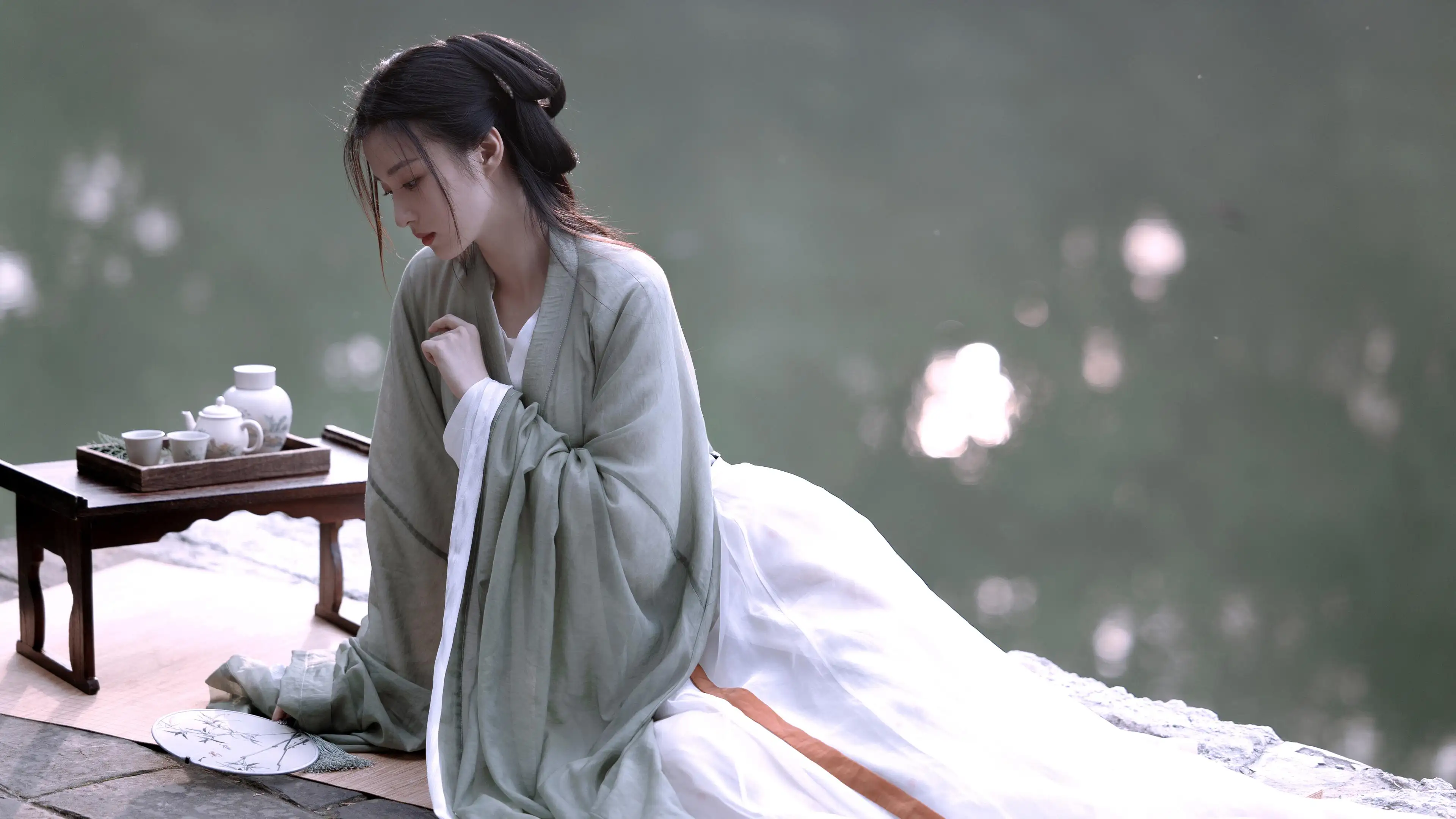 王楚然 唯美古风古装美女4k壁纸