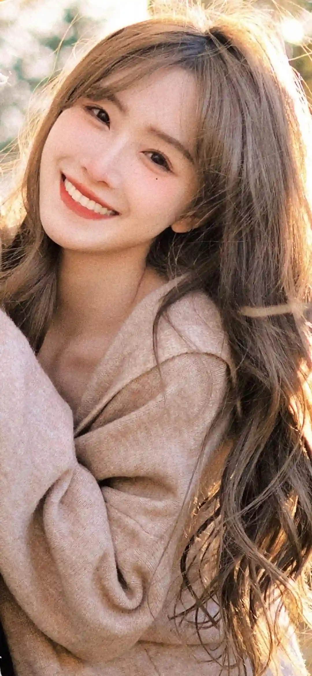 可爱阳光美女 户外 写真