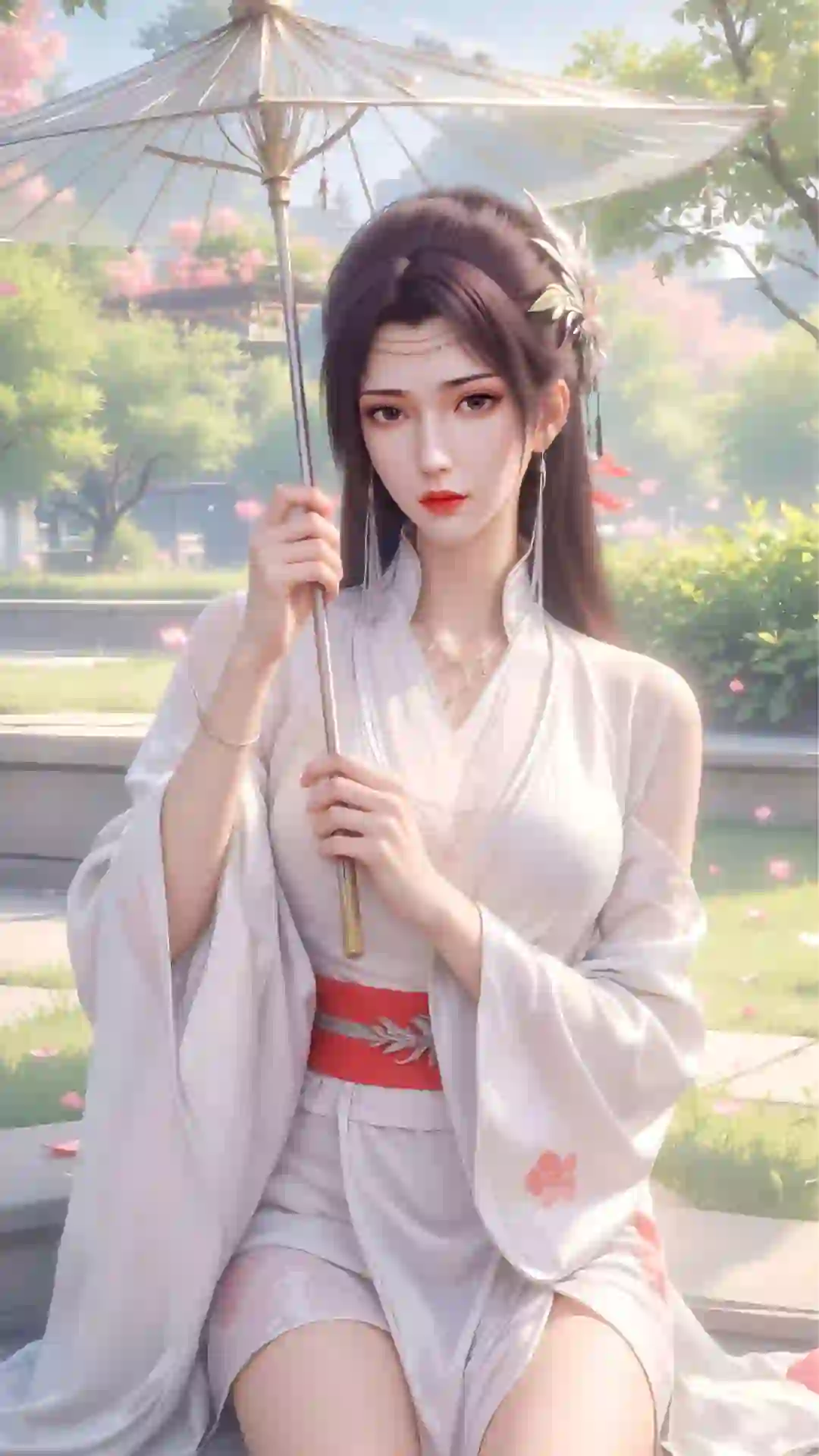 云韵 古风 唯美 古风美女  ai