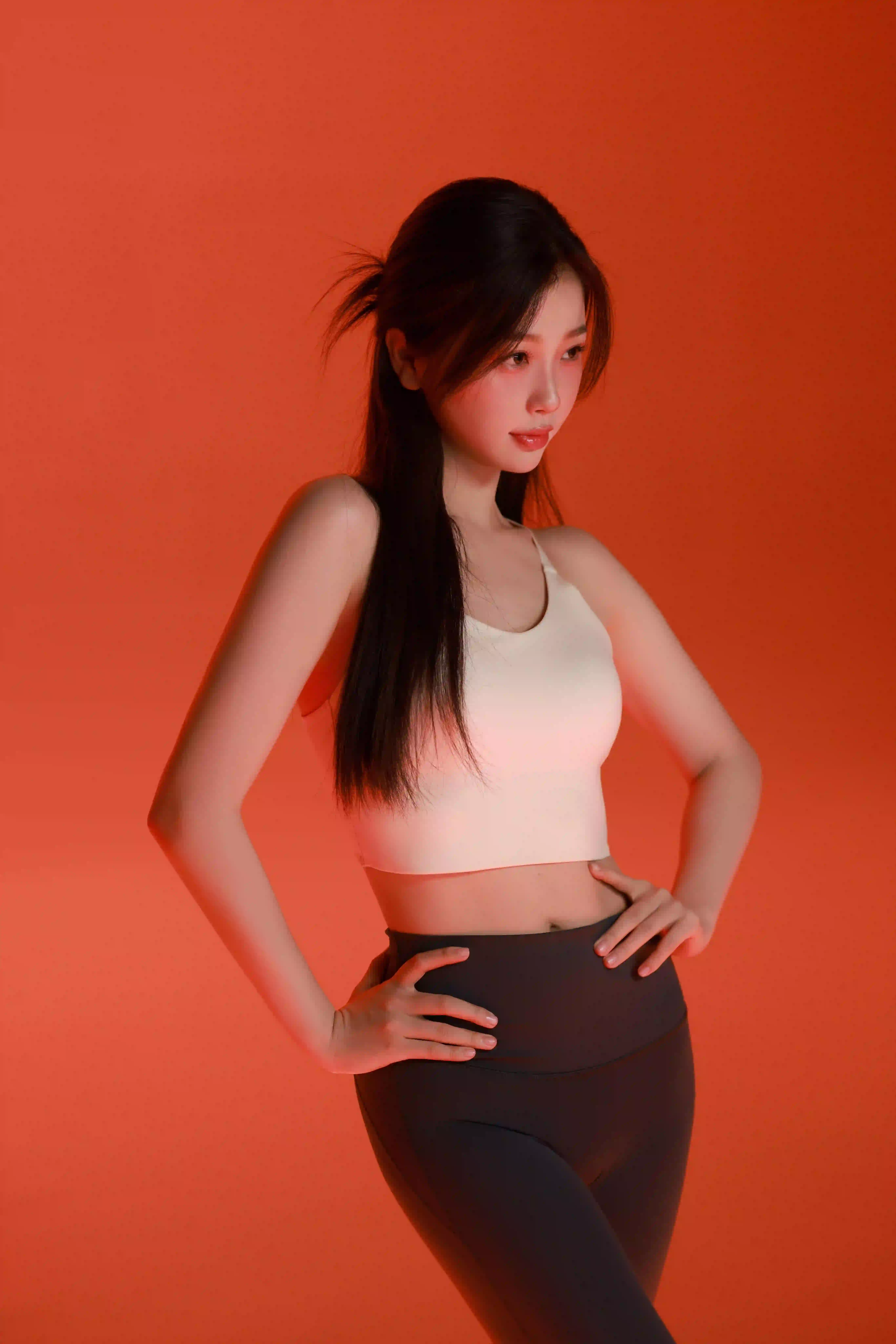 瑜伽裤 虞书欣 性感美女 写真