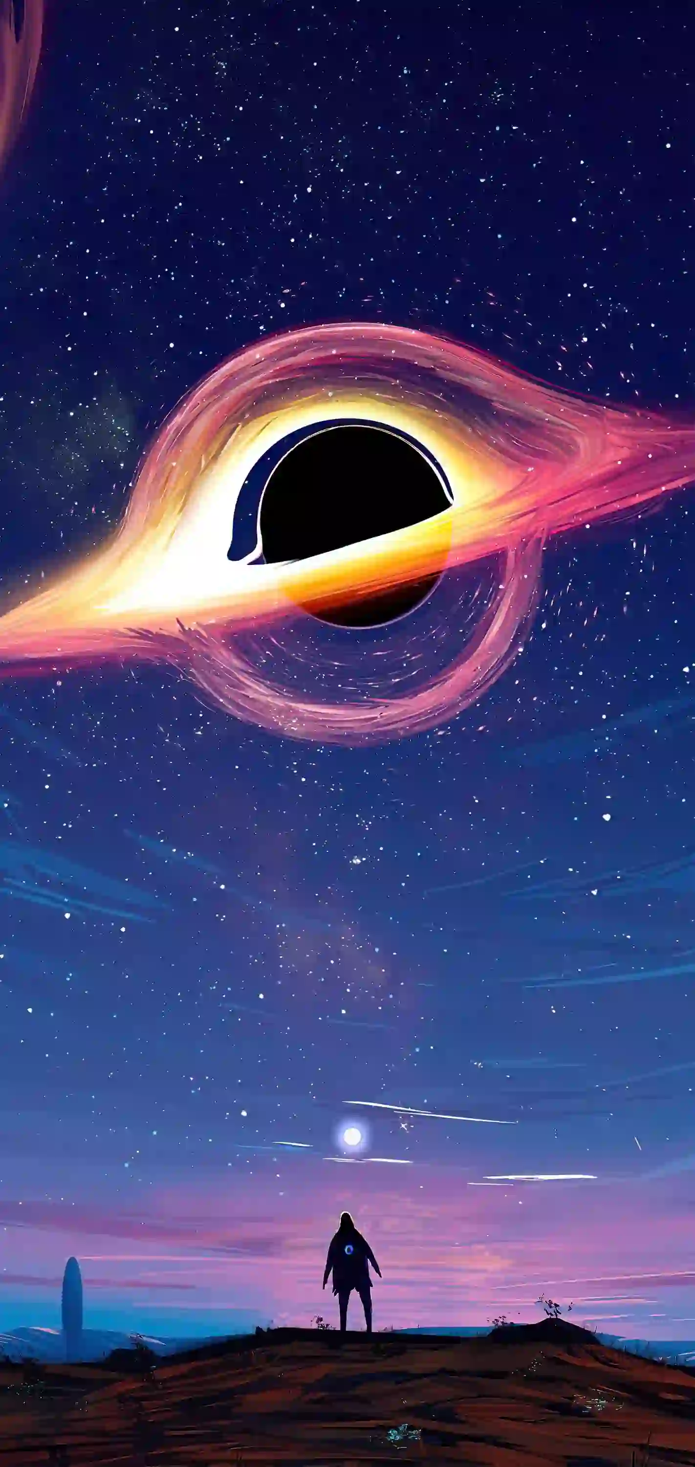 黑洞 太空 创意 艺术 星空