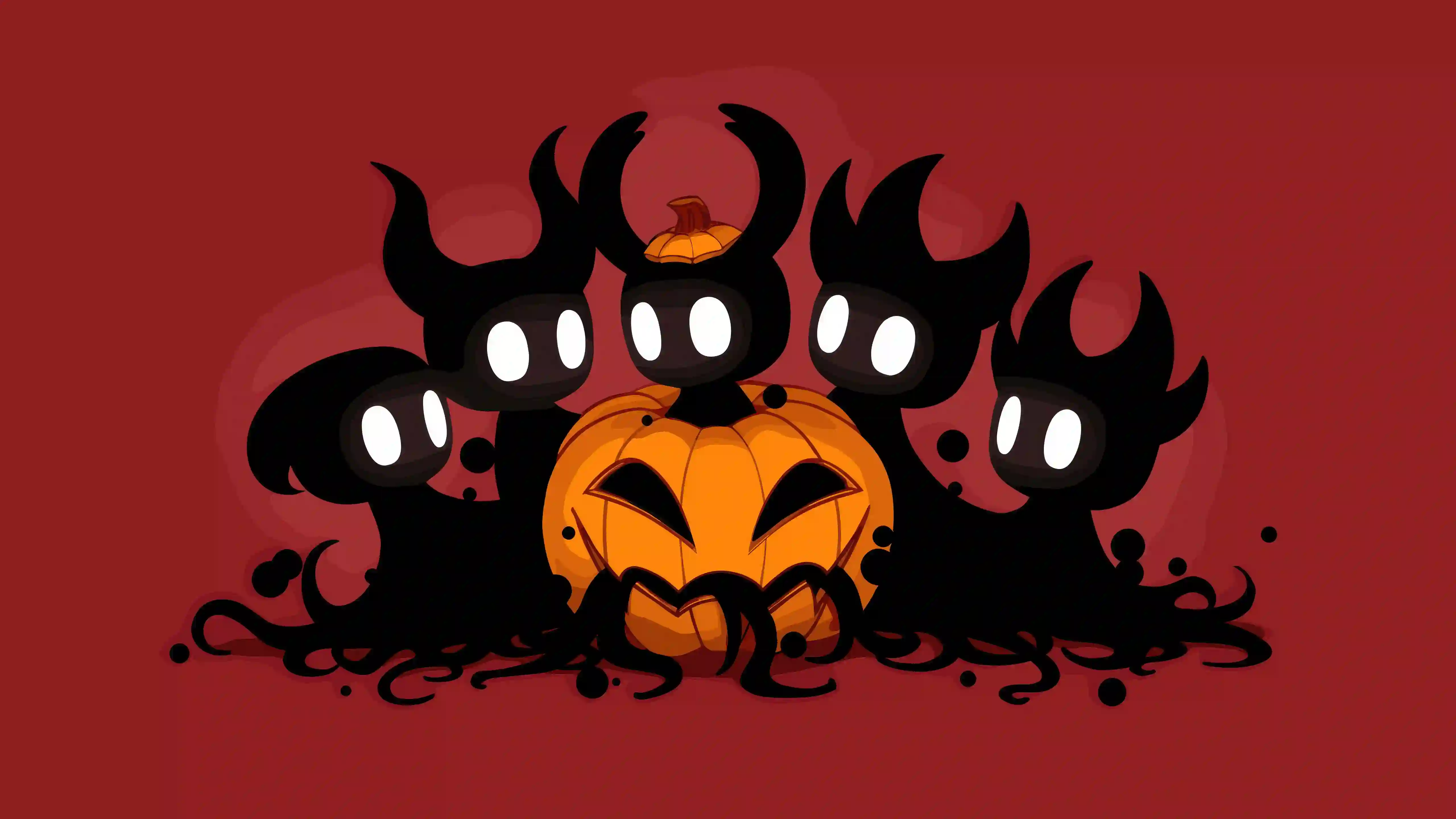 hollow-knight 游戏角色 二次元 万圣节 南瓜灯