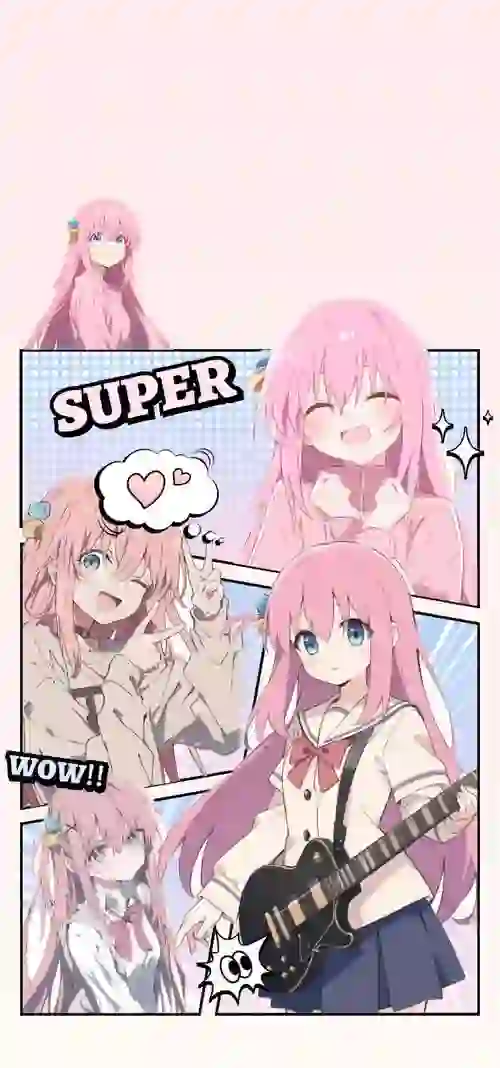 动漫女孩 二次元女孩 漫画风格